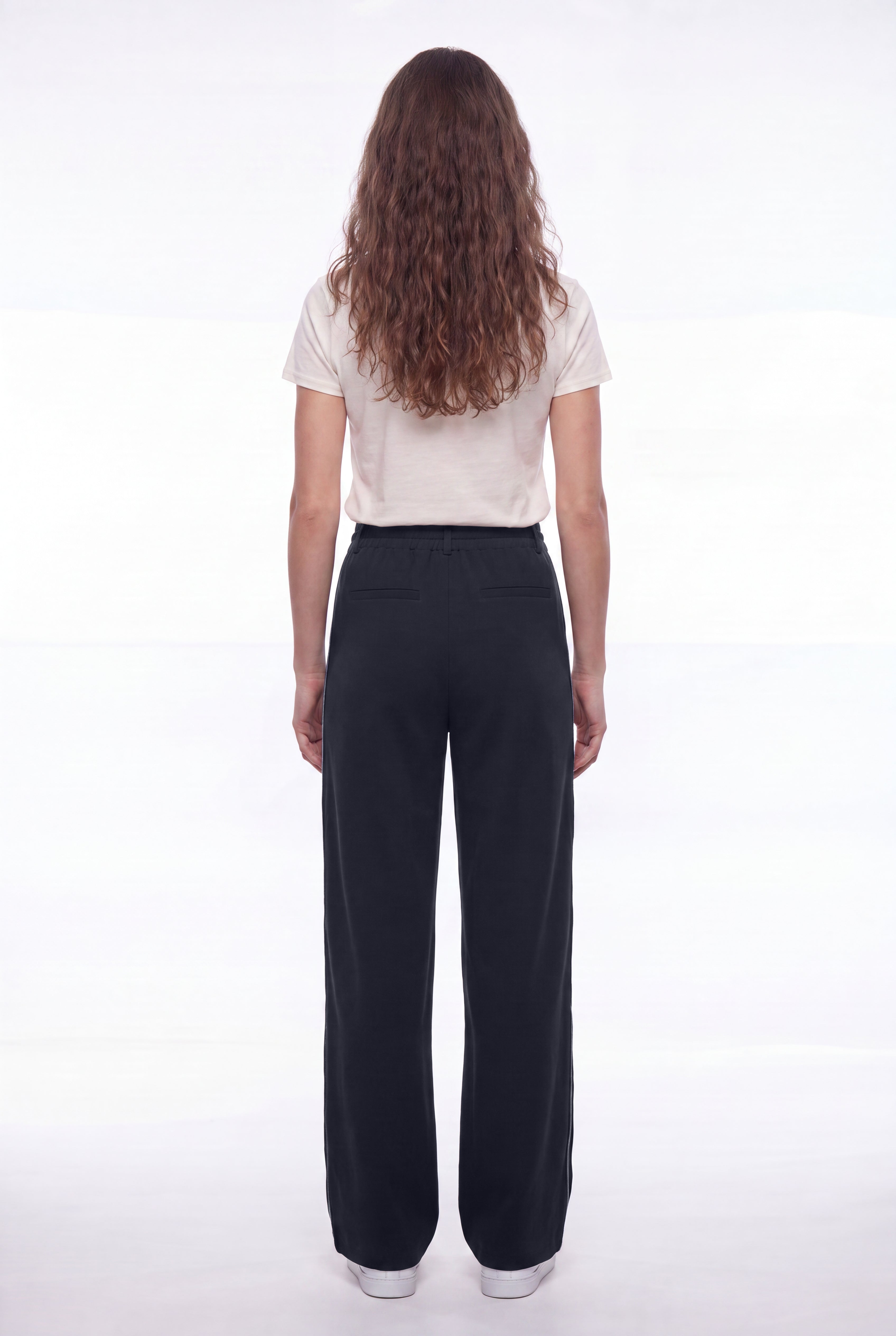 Teddy Smith P-Side pantalon bleu marine femme fluide