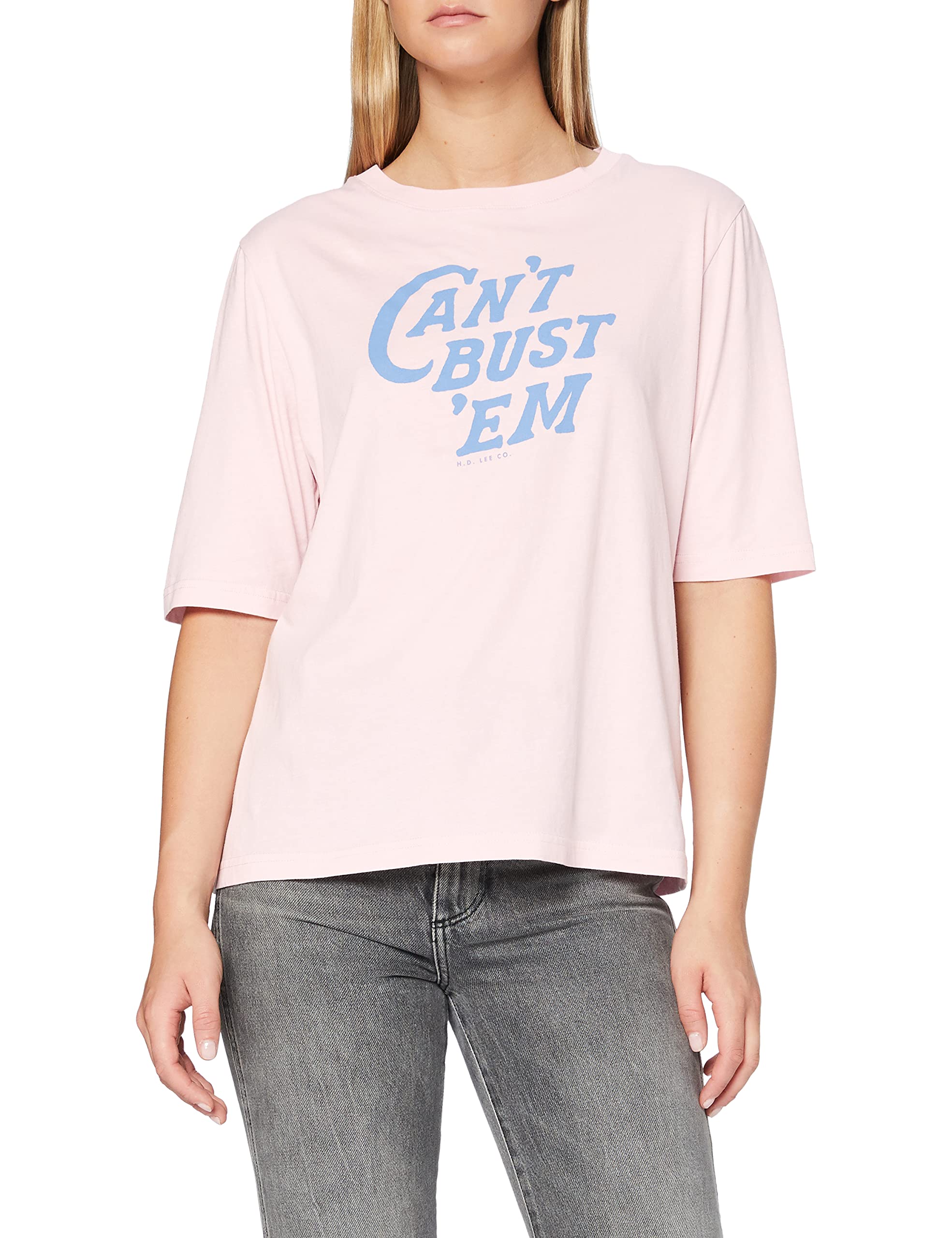 Lee Half Sleeve Tee t-shirt femme lilas coton