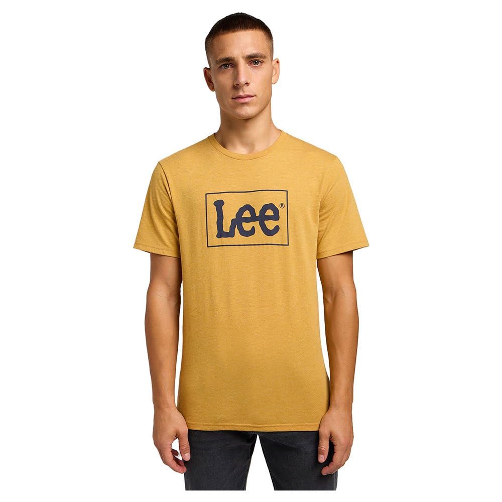 Lee Xm T-shirt Logo Homme Coton Port Quotidien