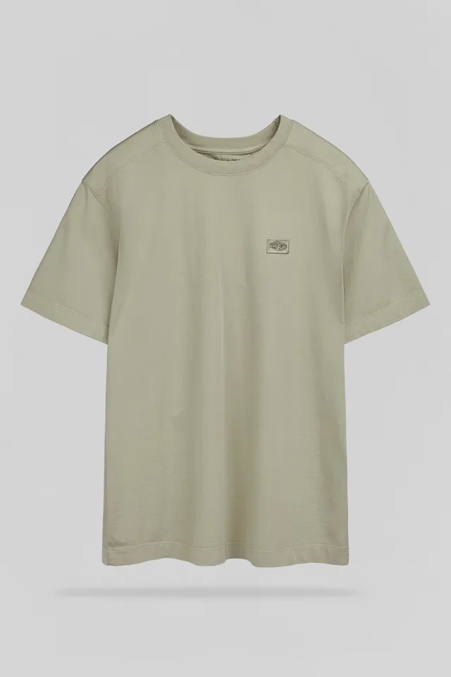 TEDDY SMITH T-NATEO MC t-shirt kaki délavé ample