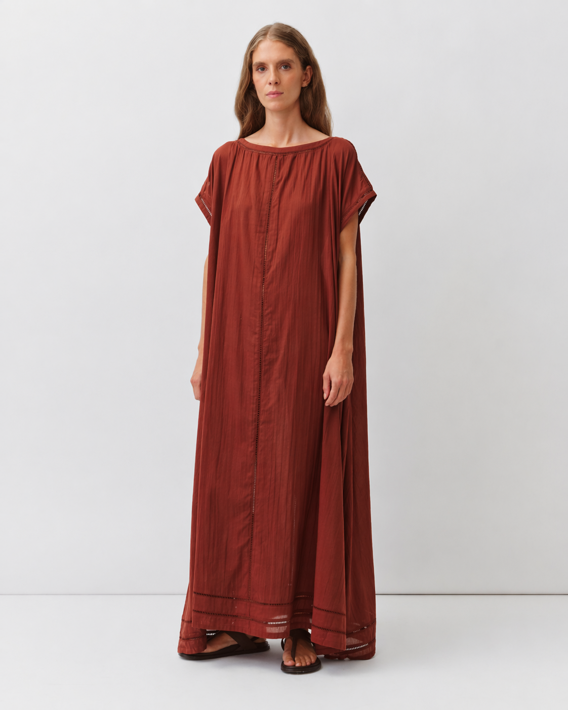 Diega Ristio robe longue terre voile coton