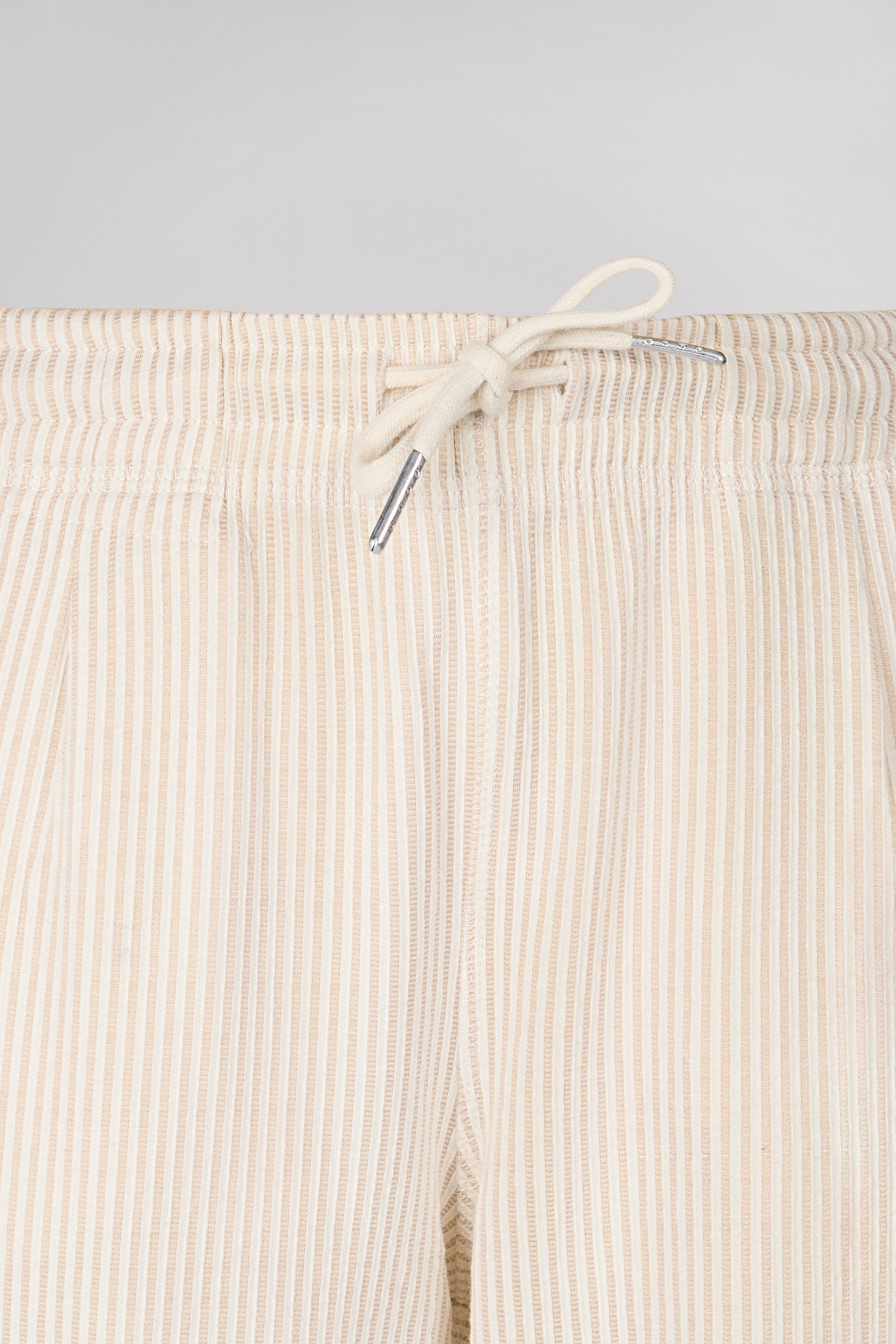 Teddy Smith P-Sublim pantalon beige rayures femme