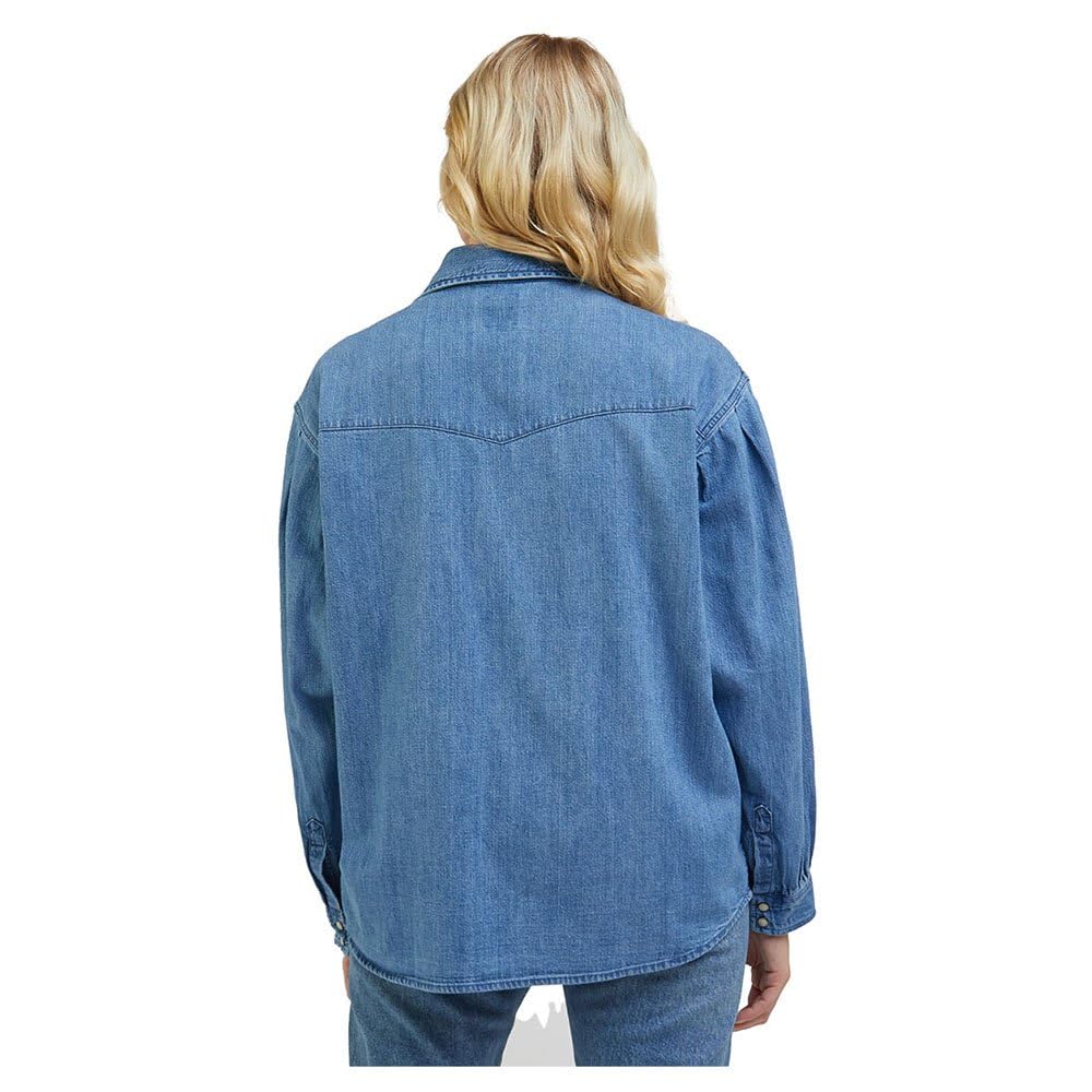 Lee Seasonal Western t-shirt femme bleu XS coton