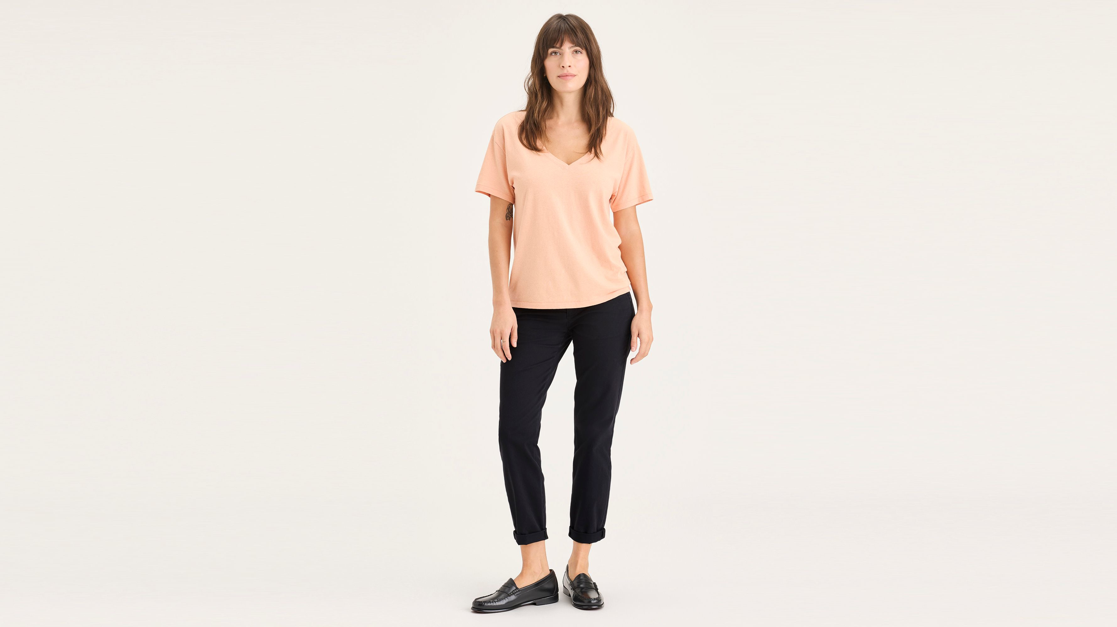 Dockers Weekend Chino Slim Fit pantalon noir long