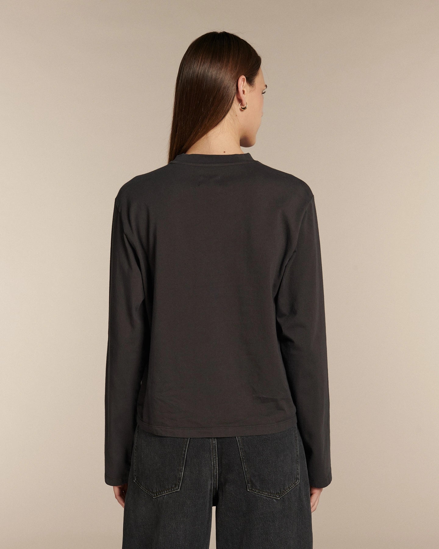 Labdip Cary Truffle t-shirt manches longues coton