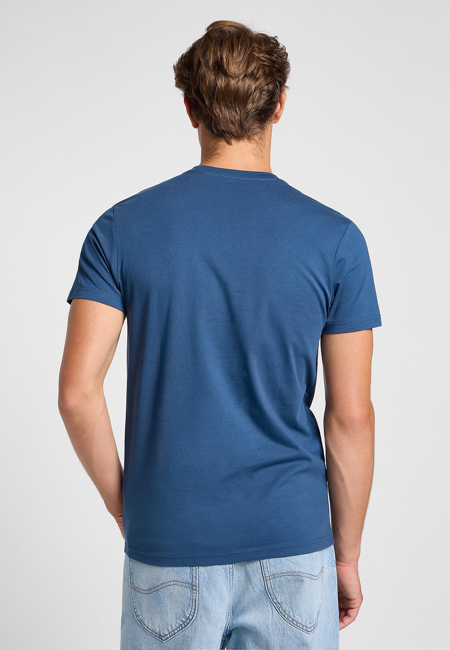 Lee Twin Pack Crew T-shirt homme x2 Jade Forest coupe ajustée