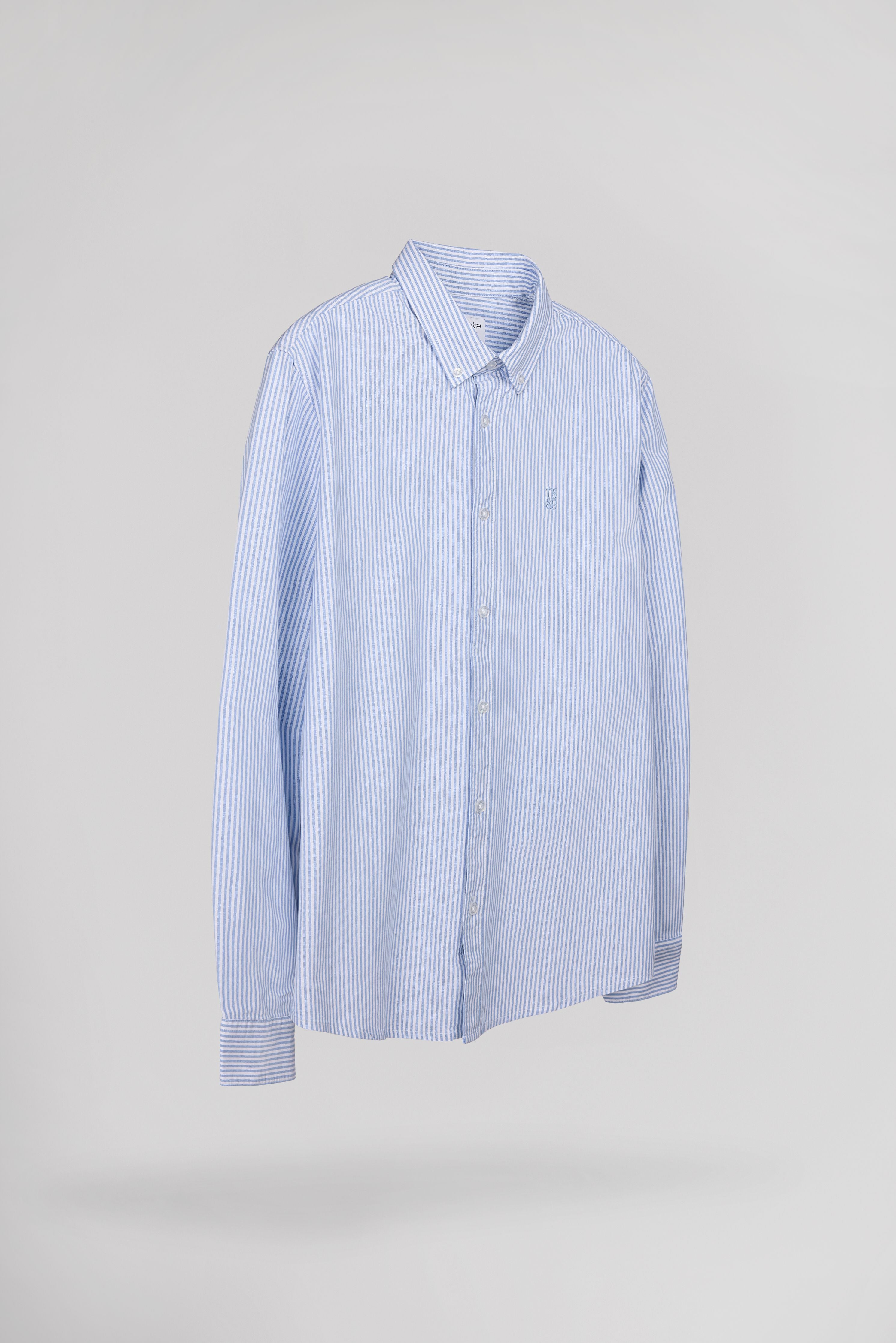 Teddy Smith C-Stanley ML chemise rayures Pastel Blue