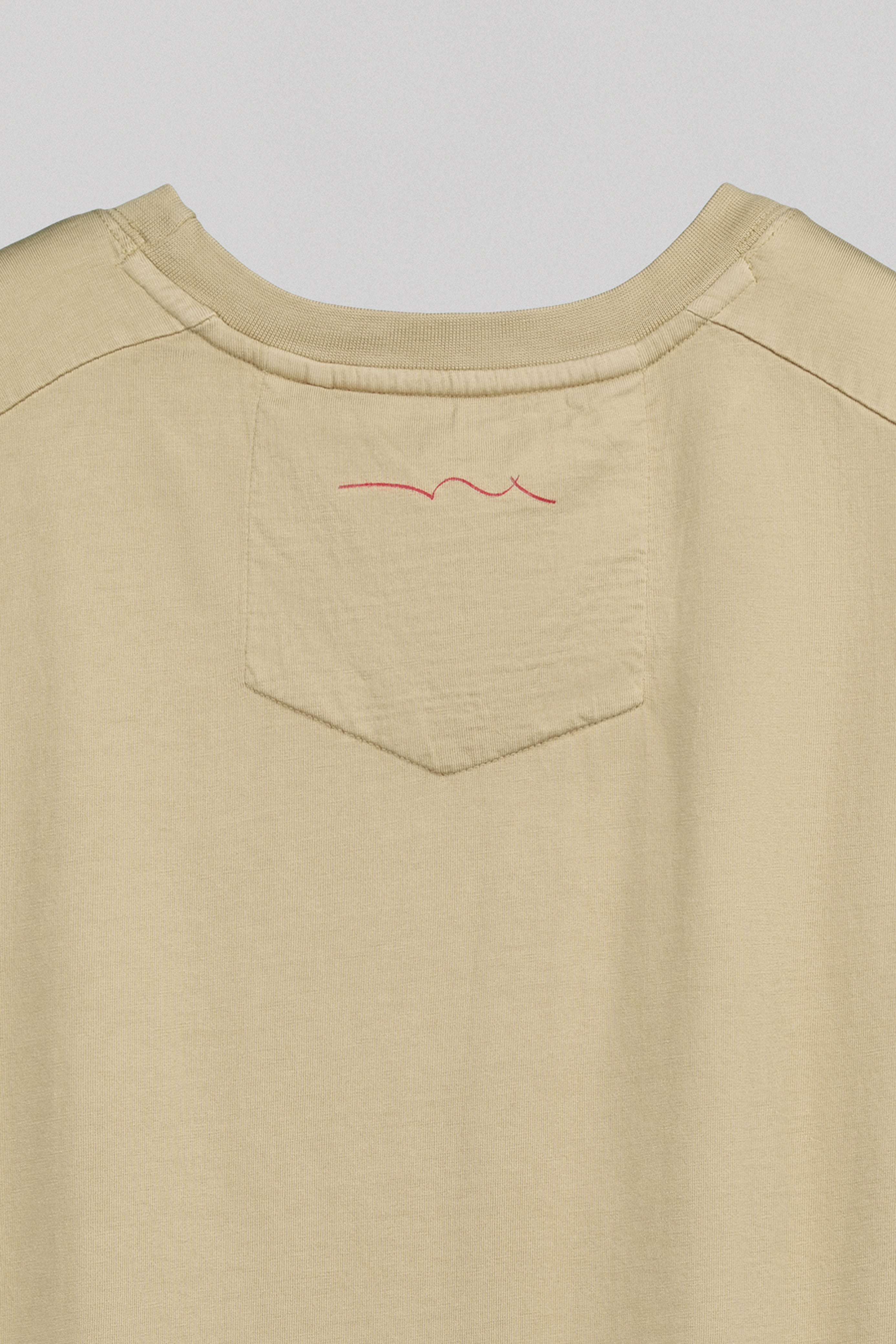 Teddy Smith T-Nateo MC Wolf Beige t-shirt ample coton lourd