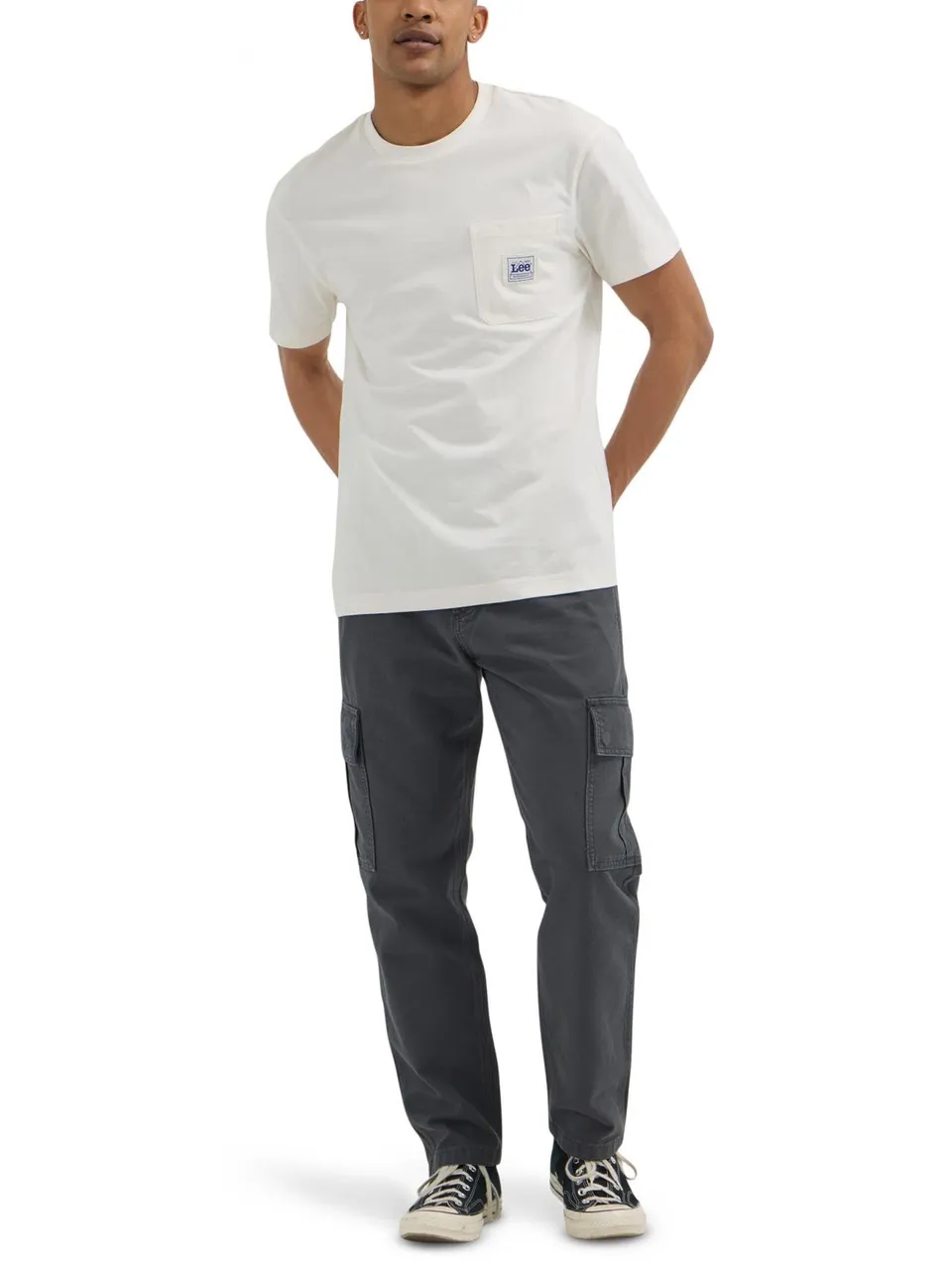 Lee Ww Pocket Tee t-shirt homme écru poche coton