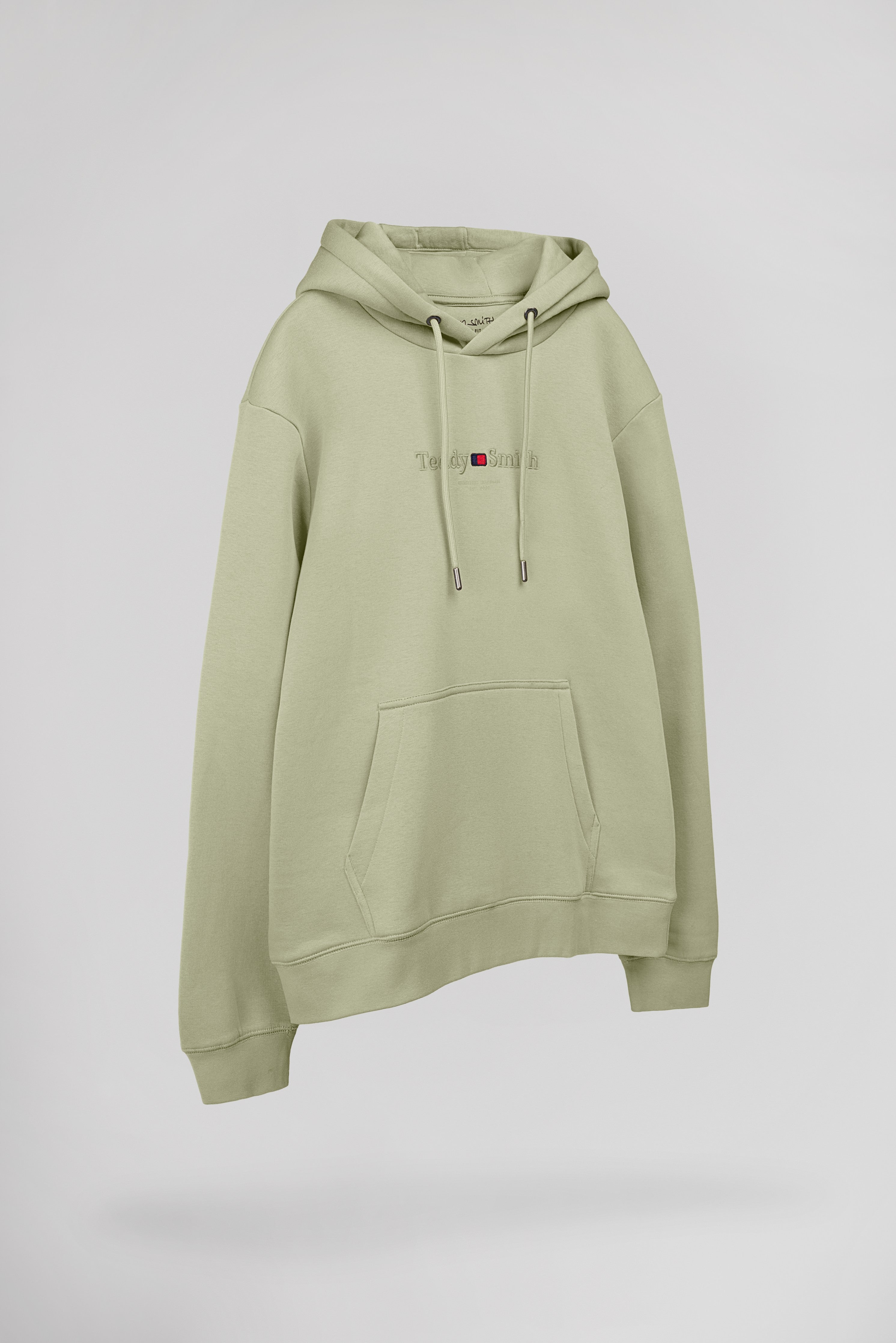 Teddy Smith S-Jim Hoody sweat à capuche vert sauge