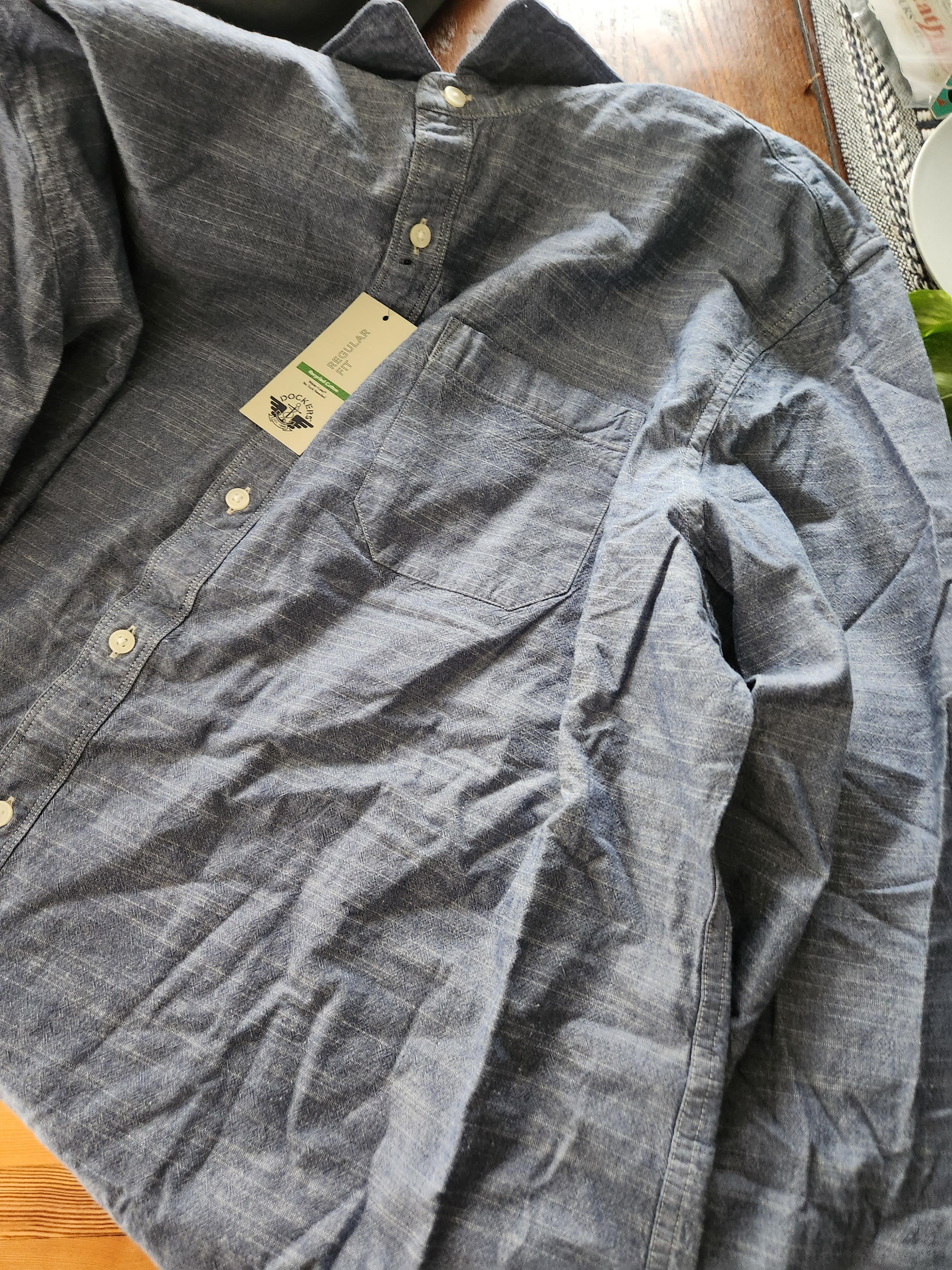 Dockers Ultimate chemise regular homme verte coton