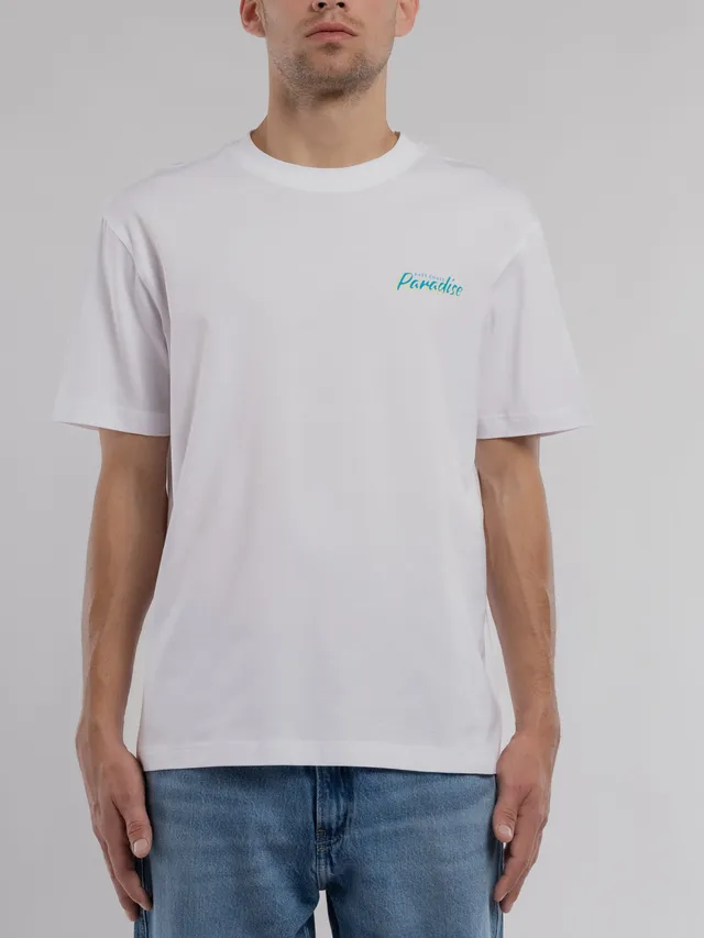 Teddy Smith T-Playa MC t-shirt ample blanc homme