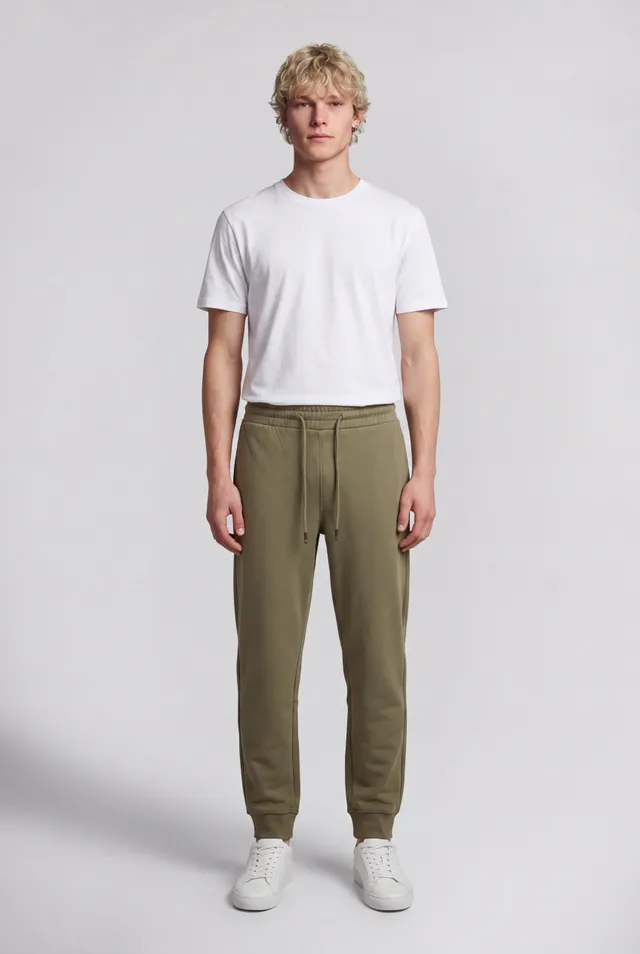 Teddy Smith P-NARKY jogging dusty kaki molleton regular slim