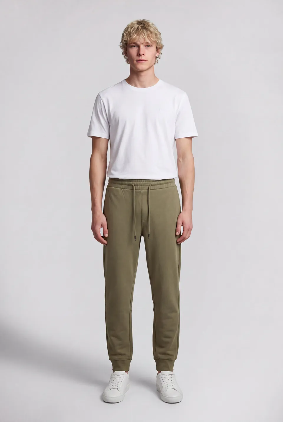 Teddy Smith P-NARKY jogging dusty kaki molleton regular slim