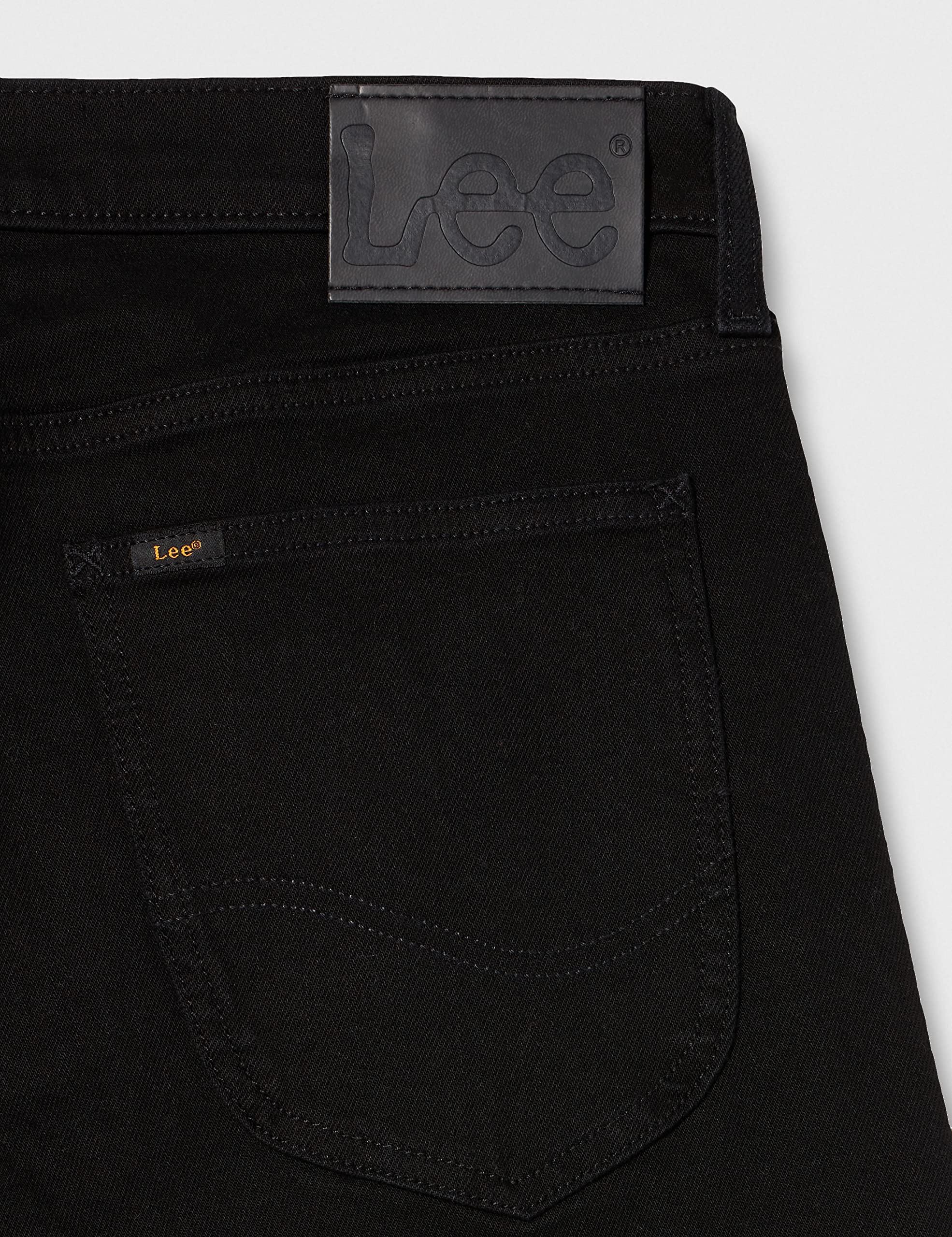 Lee Luke jean homme Black Rinse 27W 32L brut