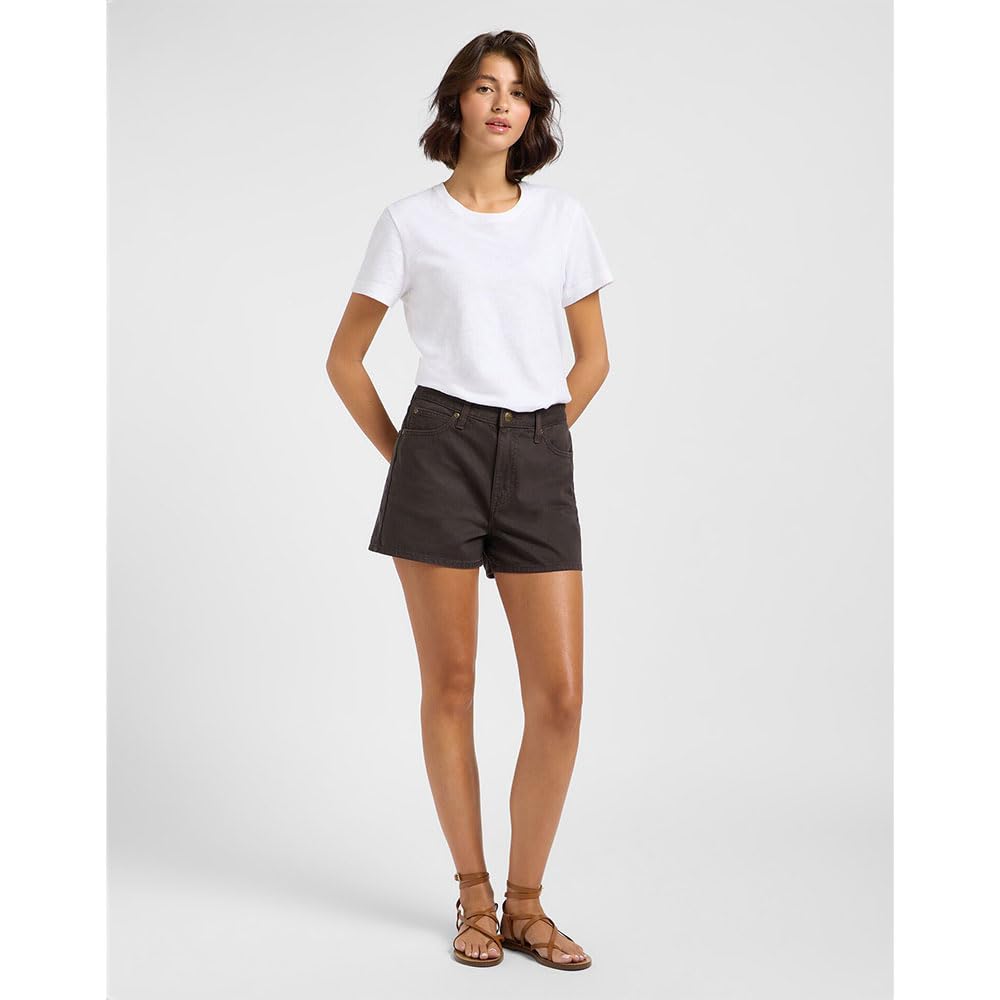 Lee Carol short femme Light Lennox denim