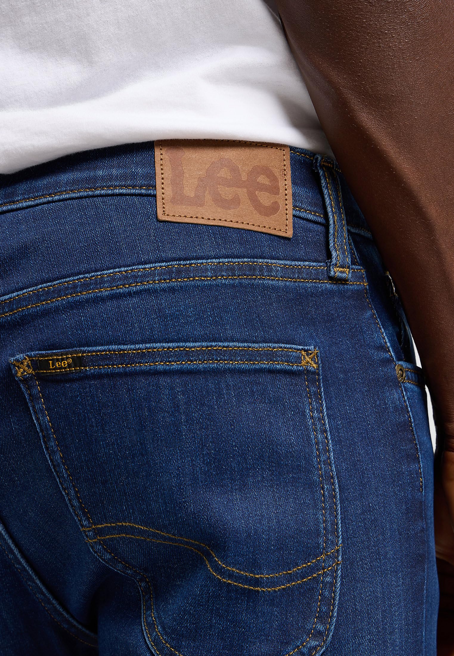 Lee Malone jean homme skinny Clipper denim stretch
