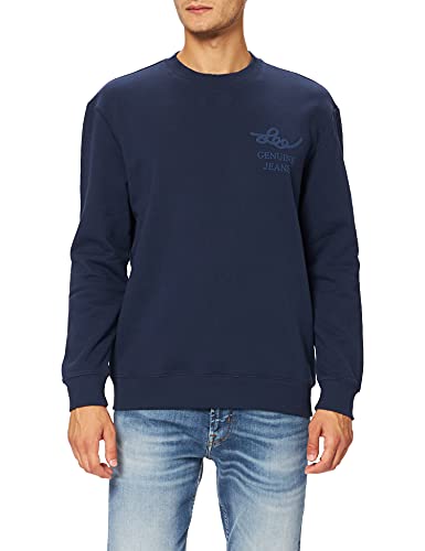 Lee Rider Graphic sweat homme marine coton