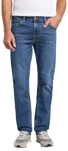 Lee Daren Zip Fly jean homme droit Indigo Sight taille basse
