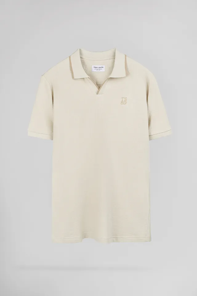 Teddy Smith P-Soner MC polo éponge crème homme