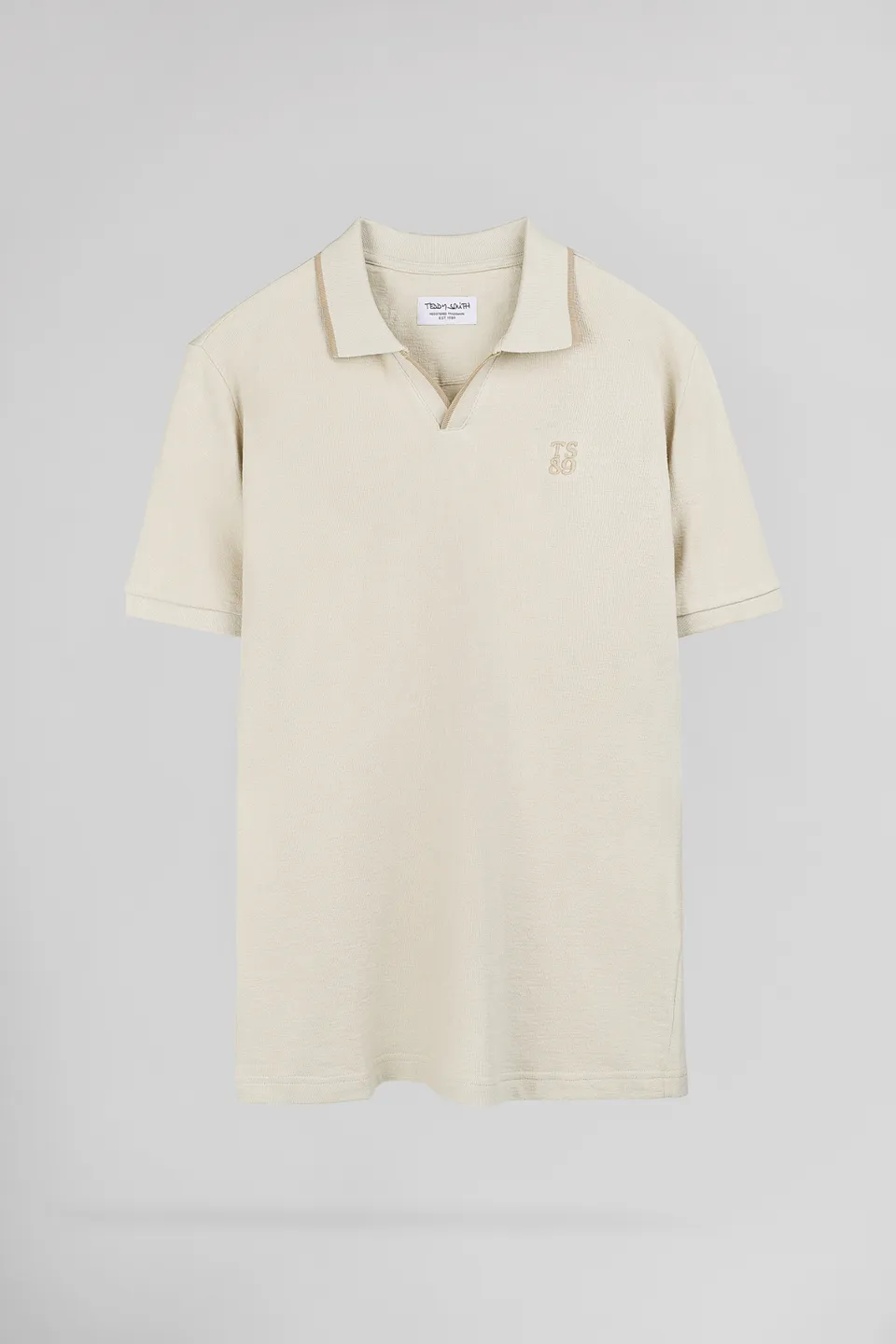 Teddy Smith P-Soner MC polo éponge crème homme