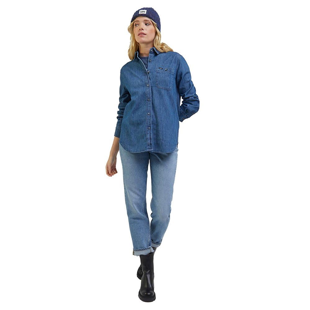Lee All Purpose Shirt chemise femme écru coupe regular