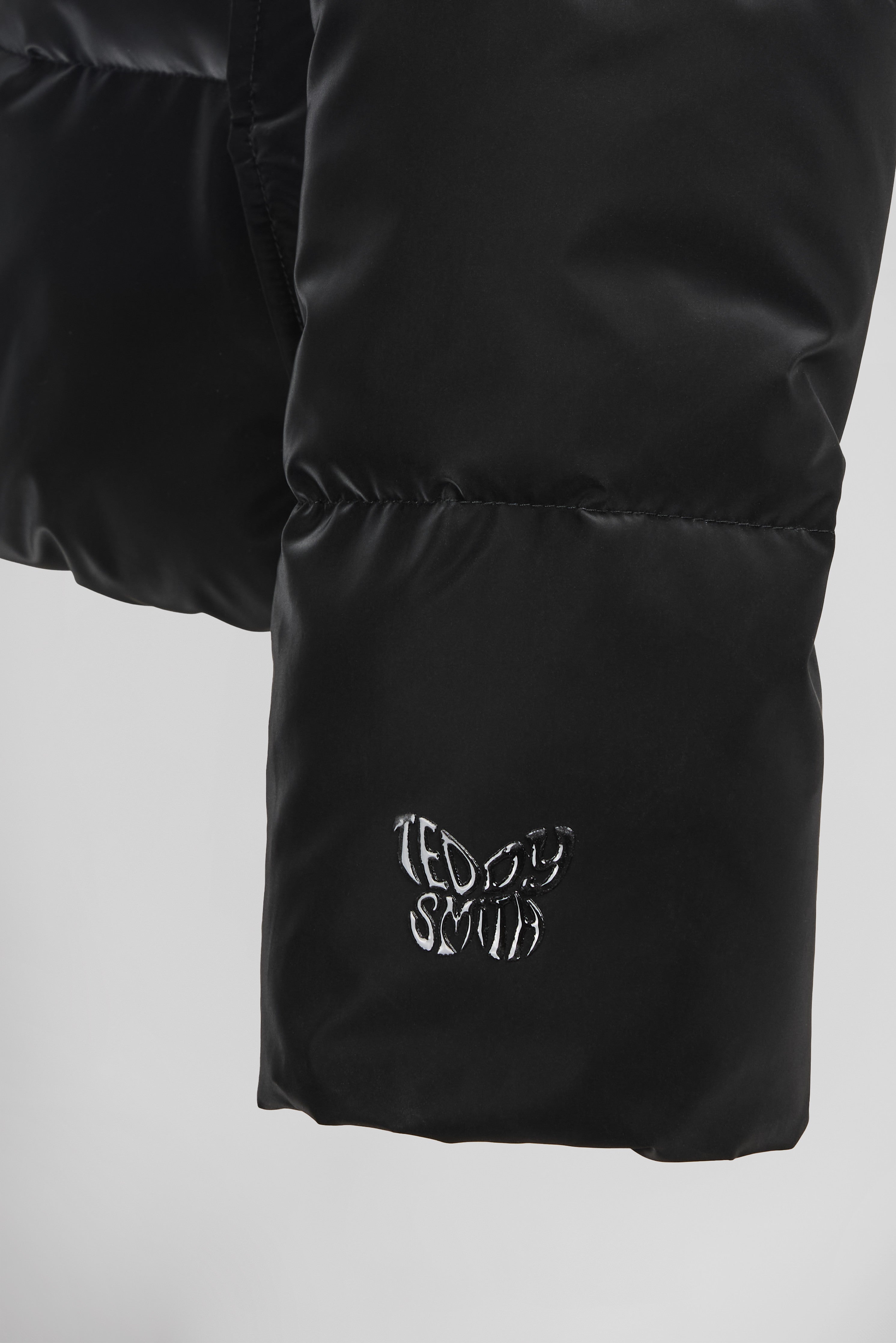 Teddy Smith B-Puff JR doudoune fille noir matelassée