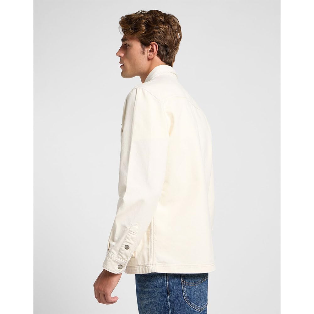 Lee Workwear Overshirt surchemise homme écru L