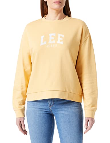 Lee Varsity Crew Sweat femme S molleton non brossé