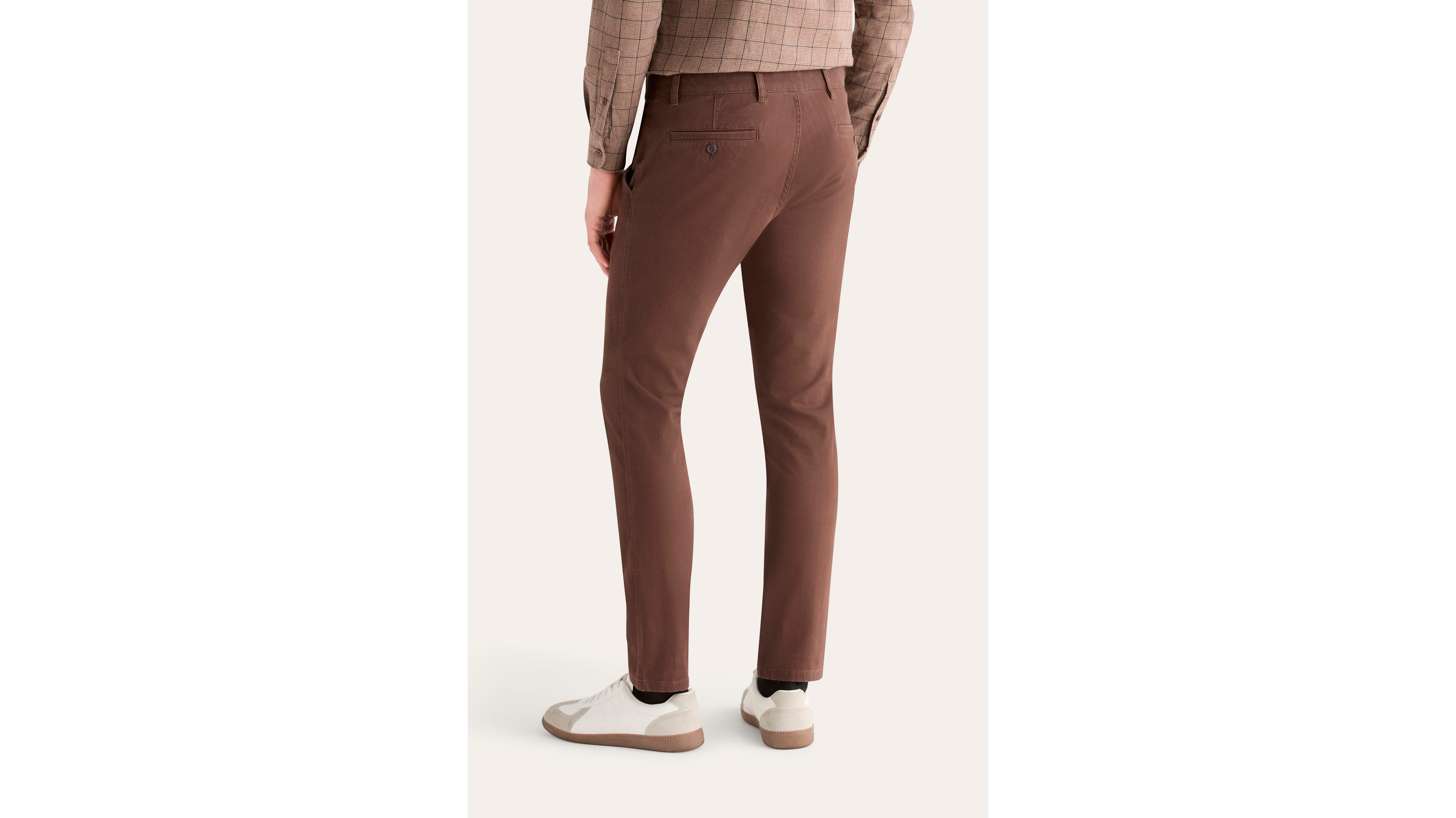 Dockers Ultimate chino skinny marron stretch