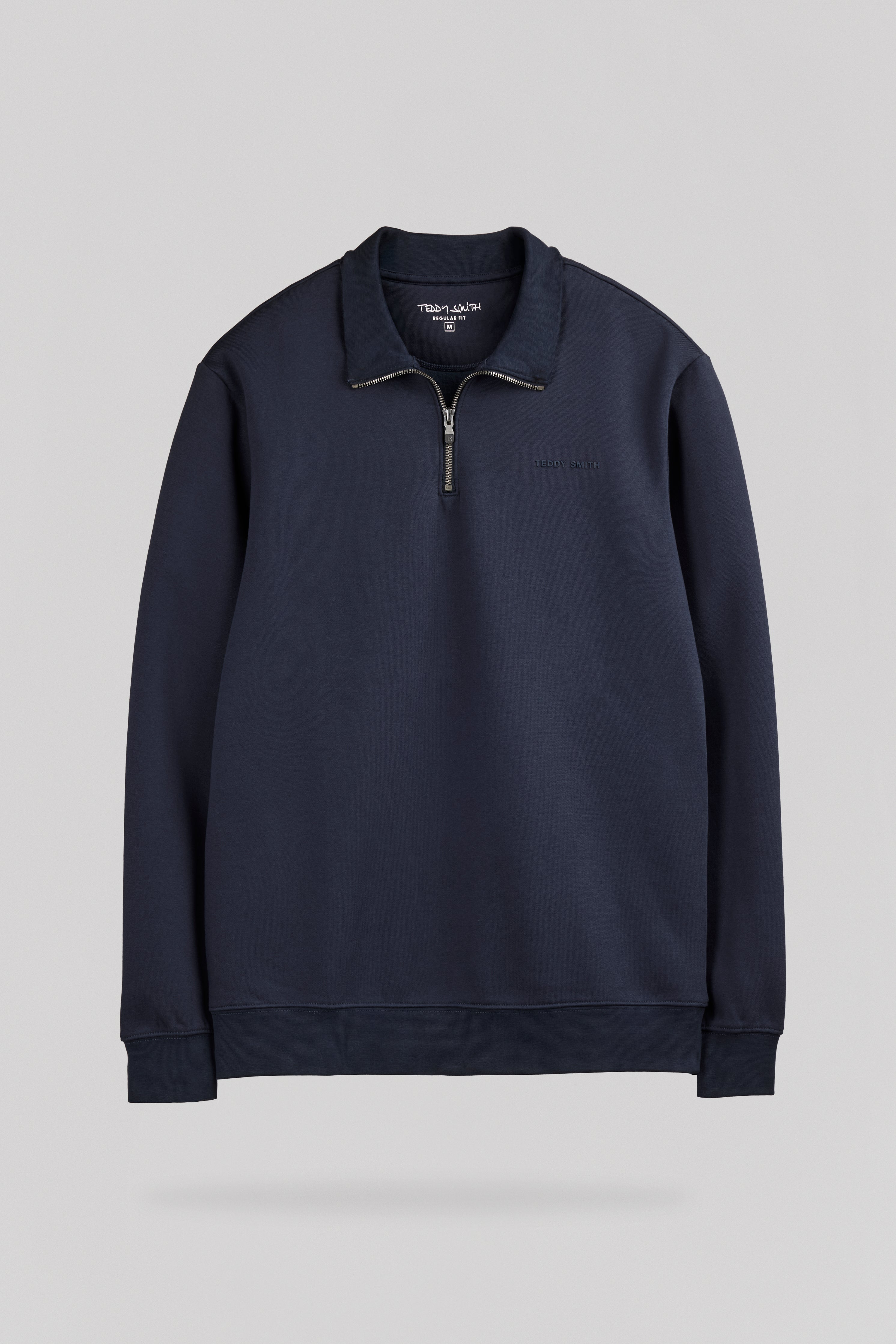 Teddy Smith S-Loan sweat total navy molletonné