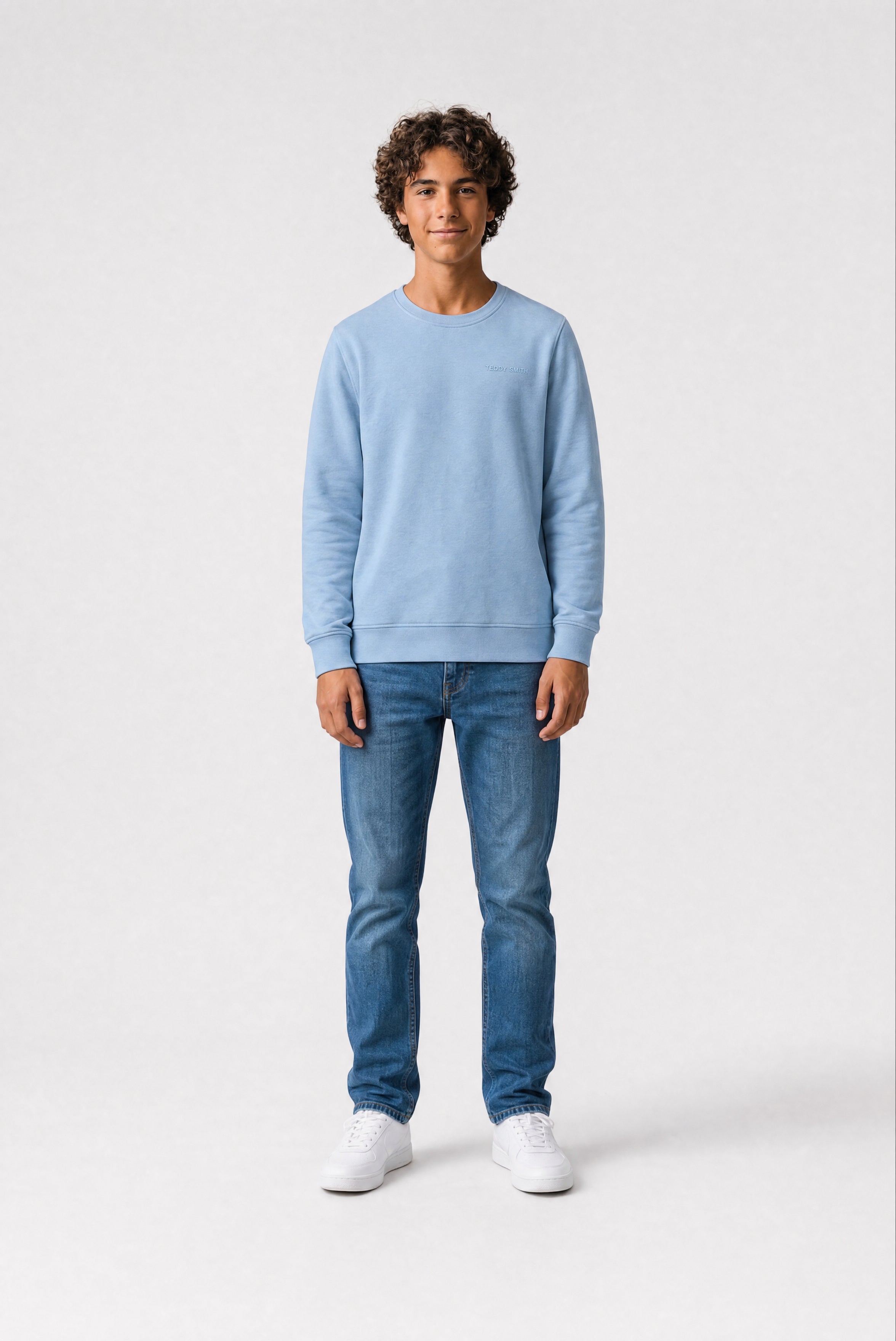 Teddy Smith S-Nark RC sweat bleu minéral garçon