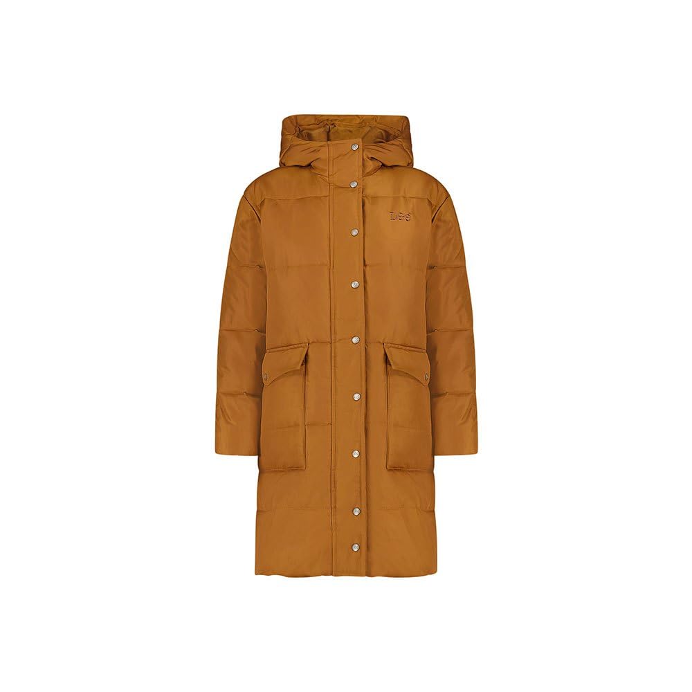 Lee Long Puffer veste femme Clove longue