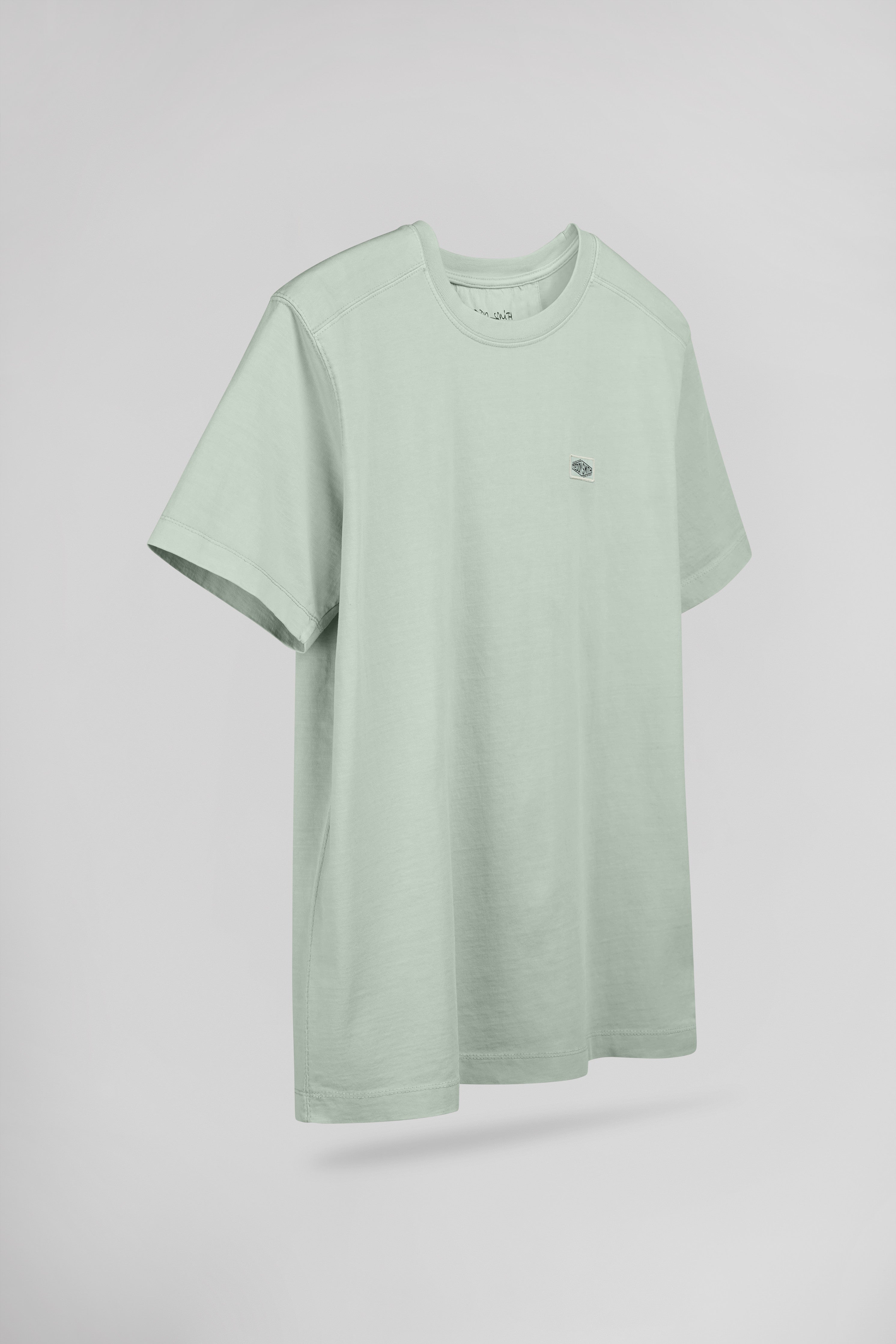 Teddy Smith T-Nateo MC t-shirt ample vert sauge