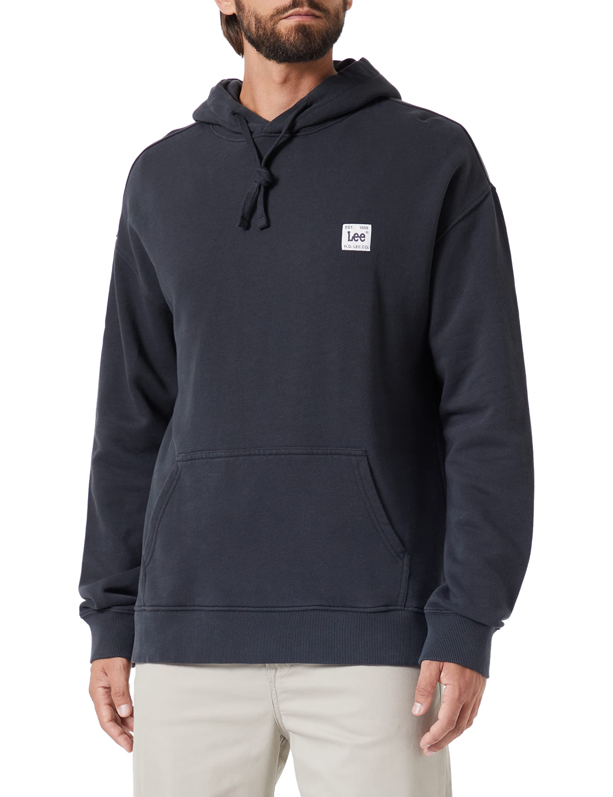 Lee Core Loose hoodie homme Clay coton port quotidien