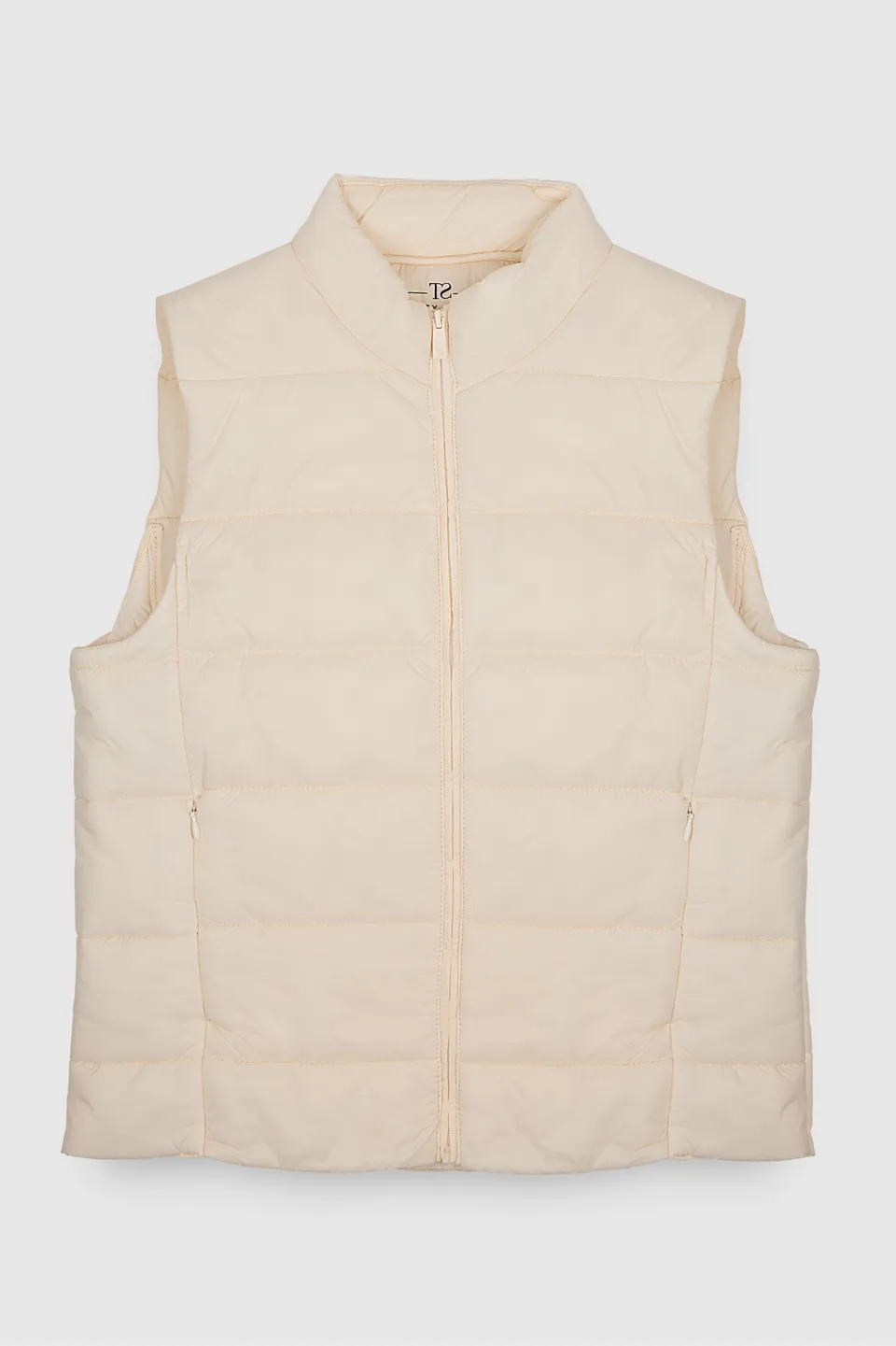 Teddy Smith B-Tessy doudoune sans manches femme blanche