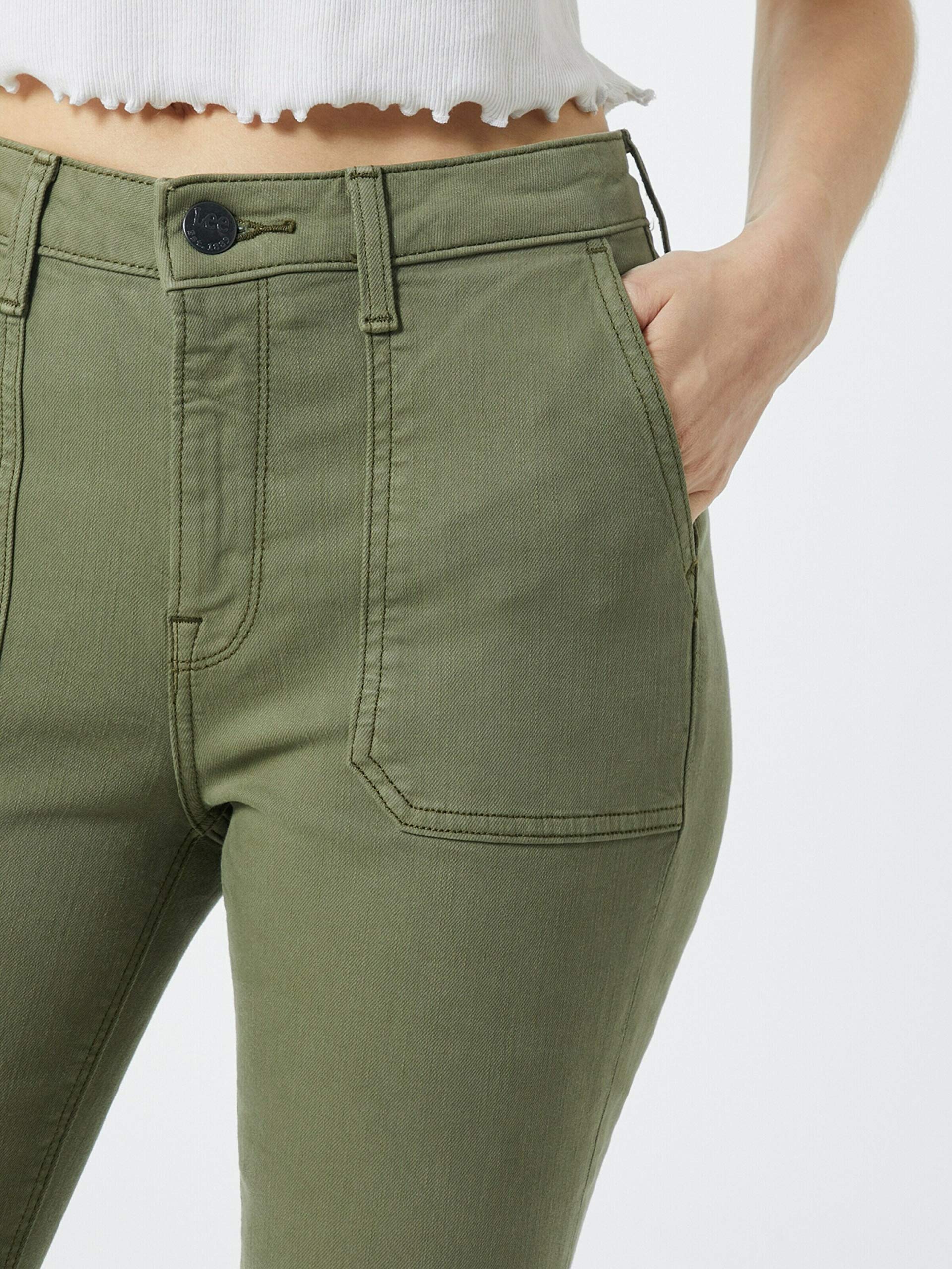 Lee Scarlett High jean femme Agave Green 26W/33L skinny
