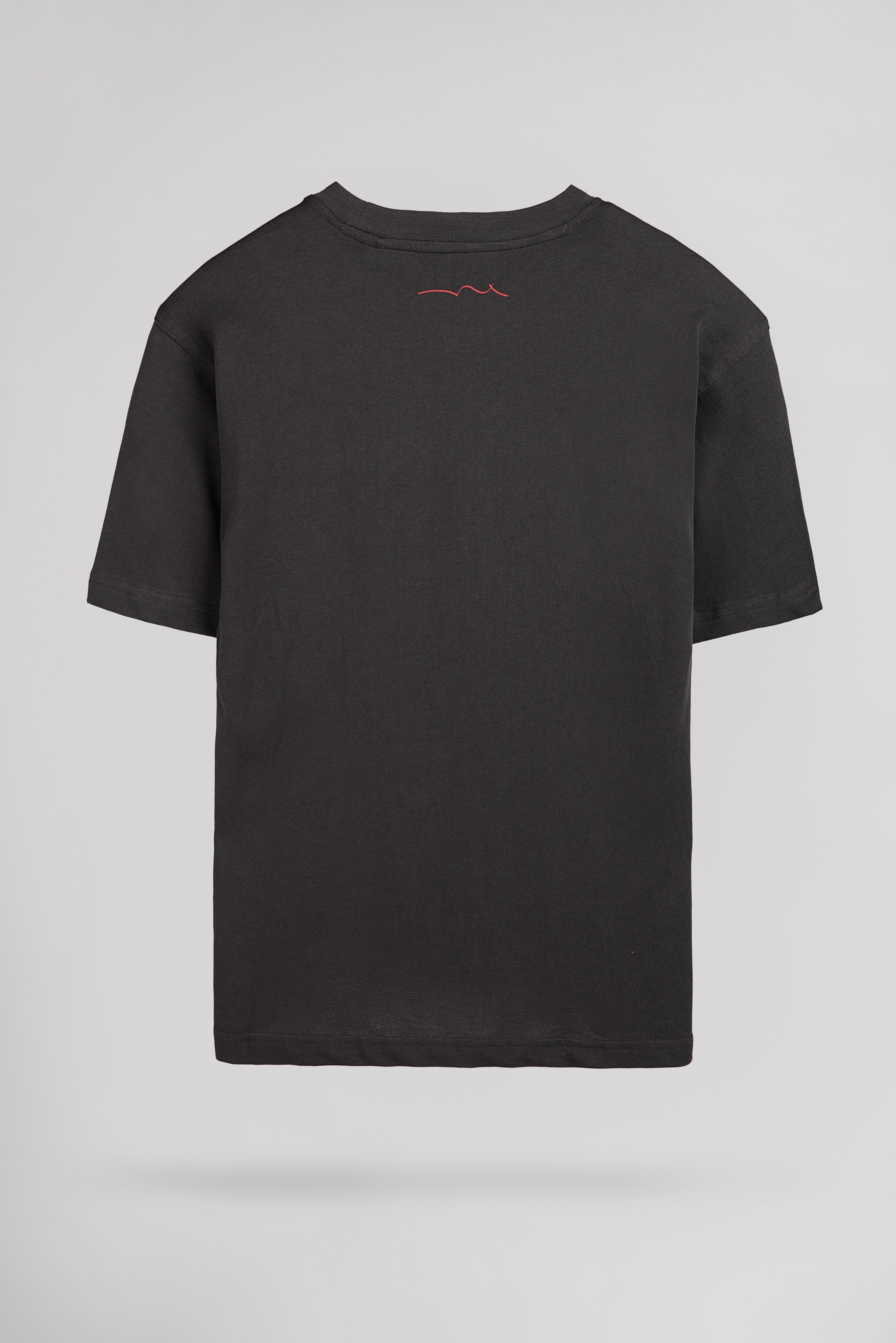 Teddy Smith T-Ylvain MC JR tee-shirt gris anthracite garçon