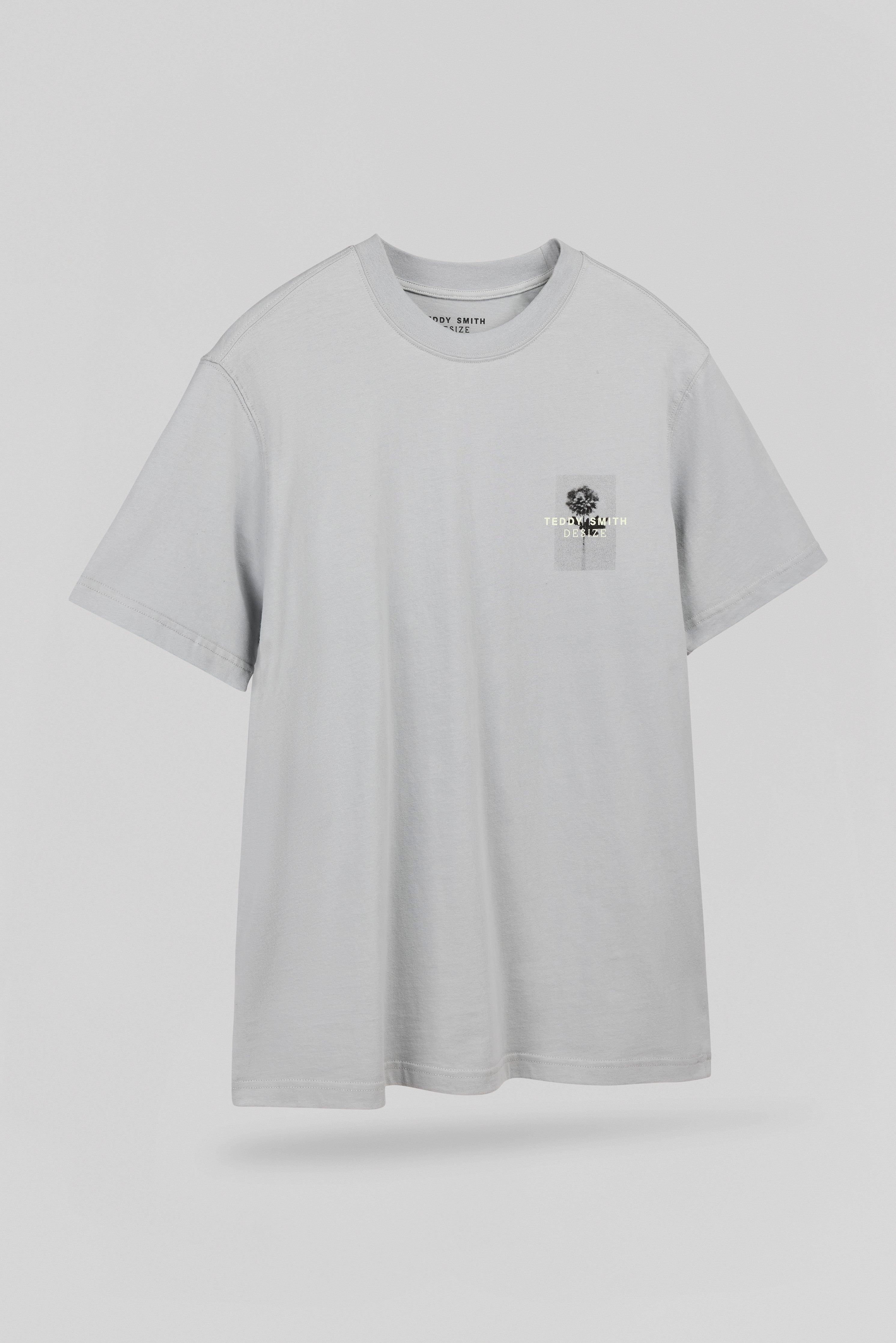 Teddy Smith T-Artist MC t-shirt homme bleu fumé ample