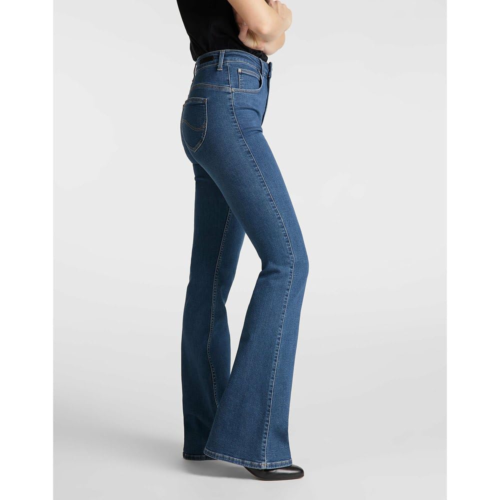 Lee Flare jean évasé femme Jackson Worn taille très haute