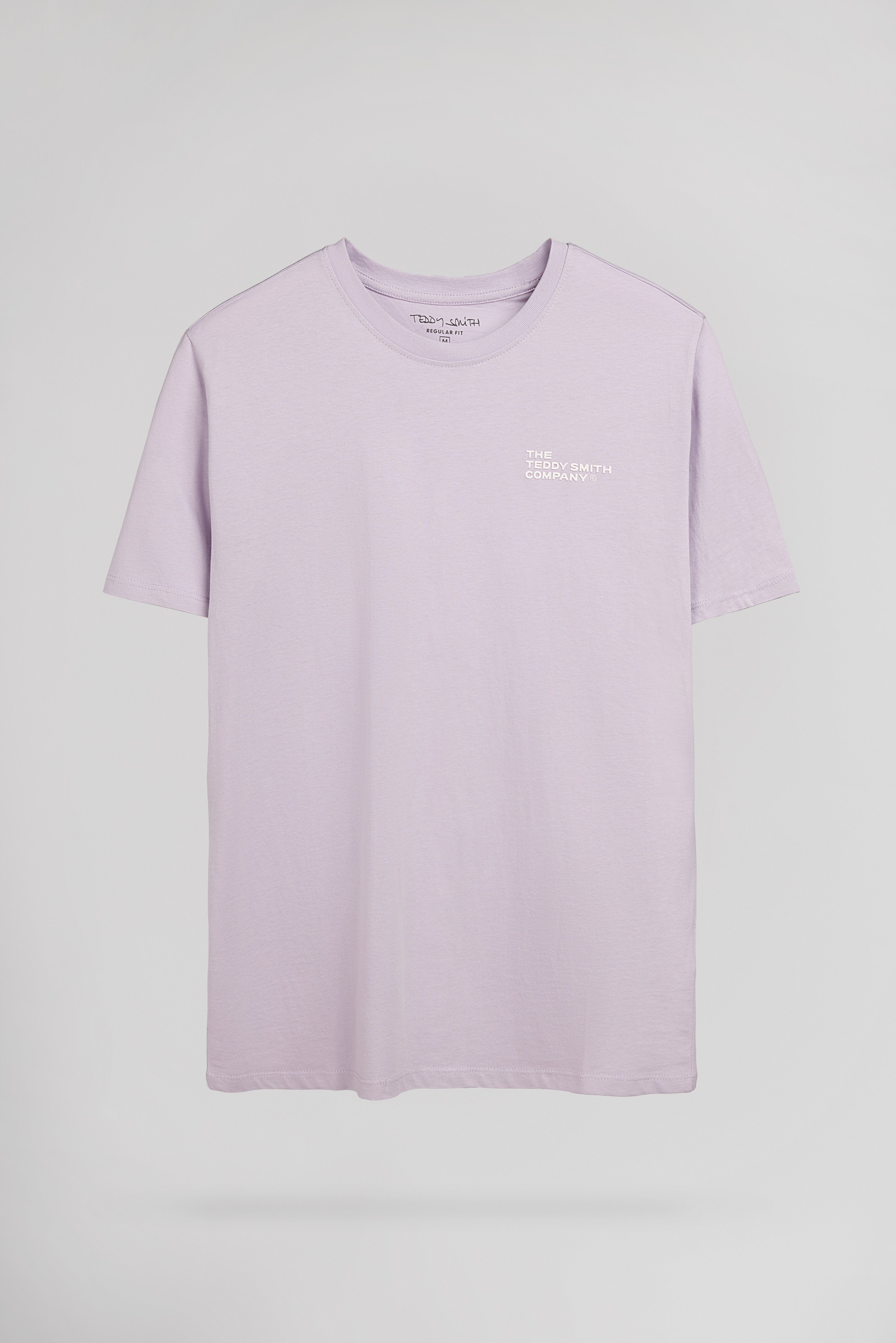 Teddy Smith T-Pany MC t-shirt coton lavande