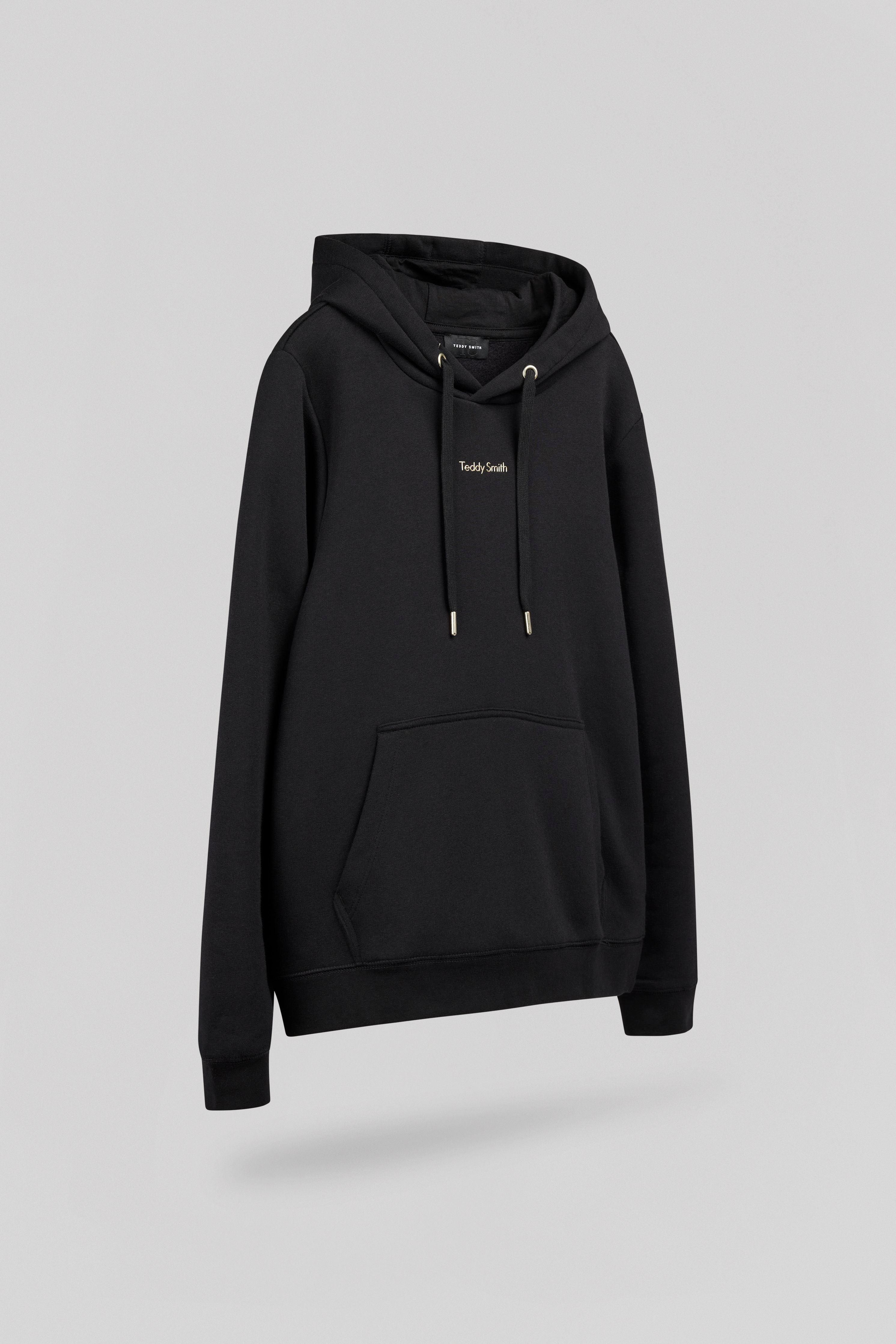 Teddy Smith S-Solene Hoody sweat capuche noir femme coton