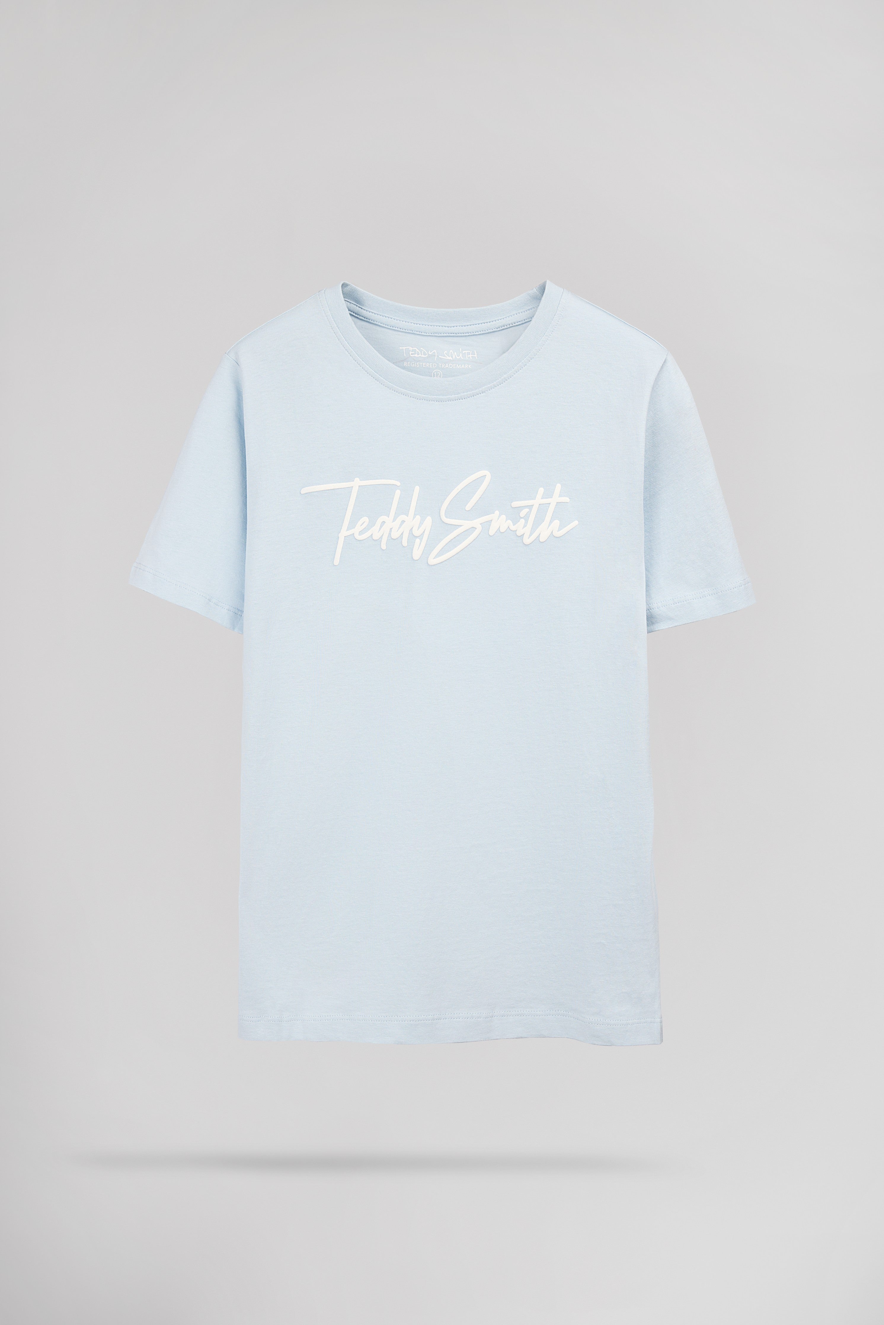 Teddy Smith T-Evan t-shirt bleu pastel garçon coton