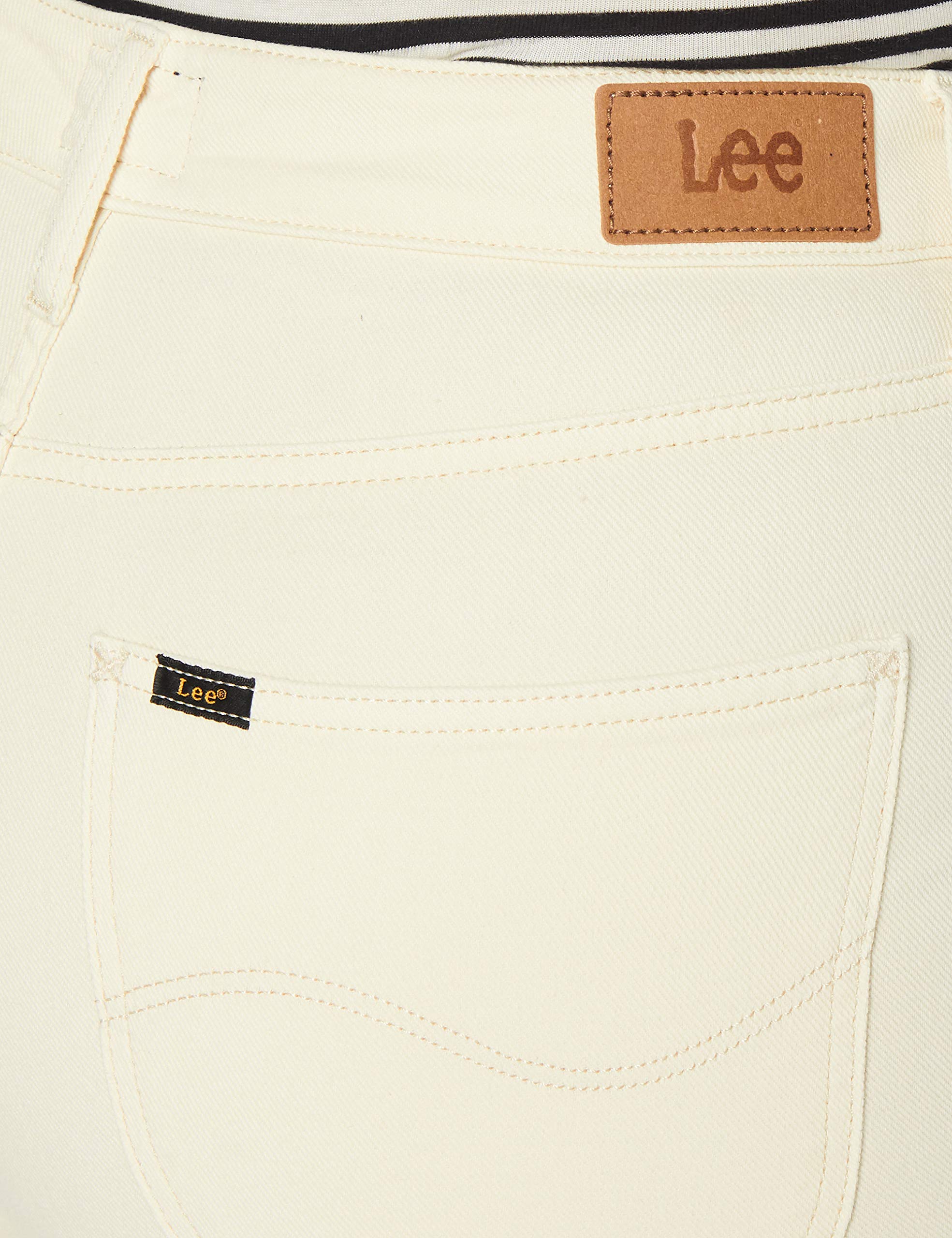 Lee Carol Ecru jean femme 26W 35L toile claire