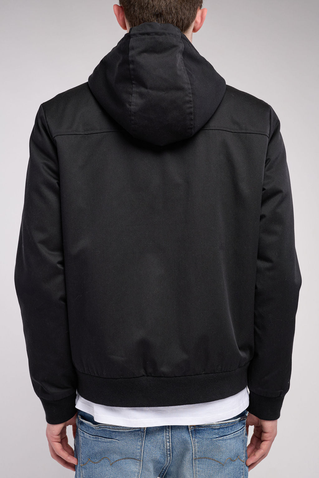 Teddy Smith B-Sanson blouson capuche noir sherpa