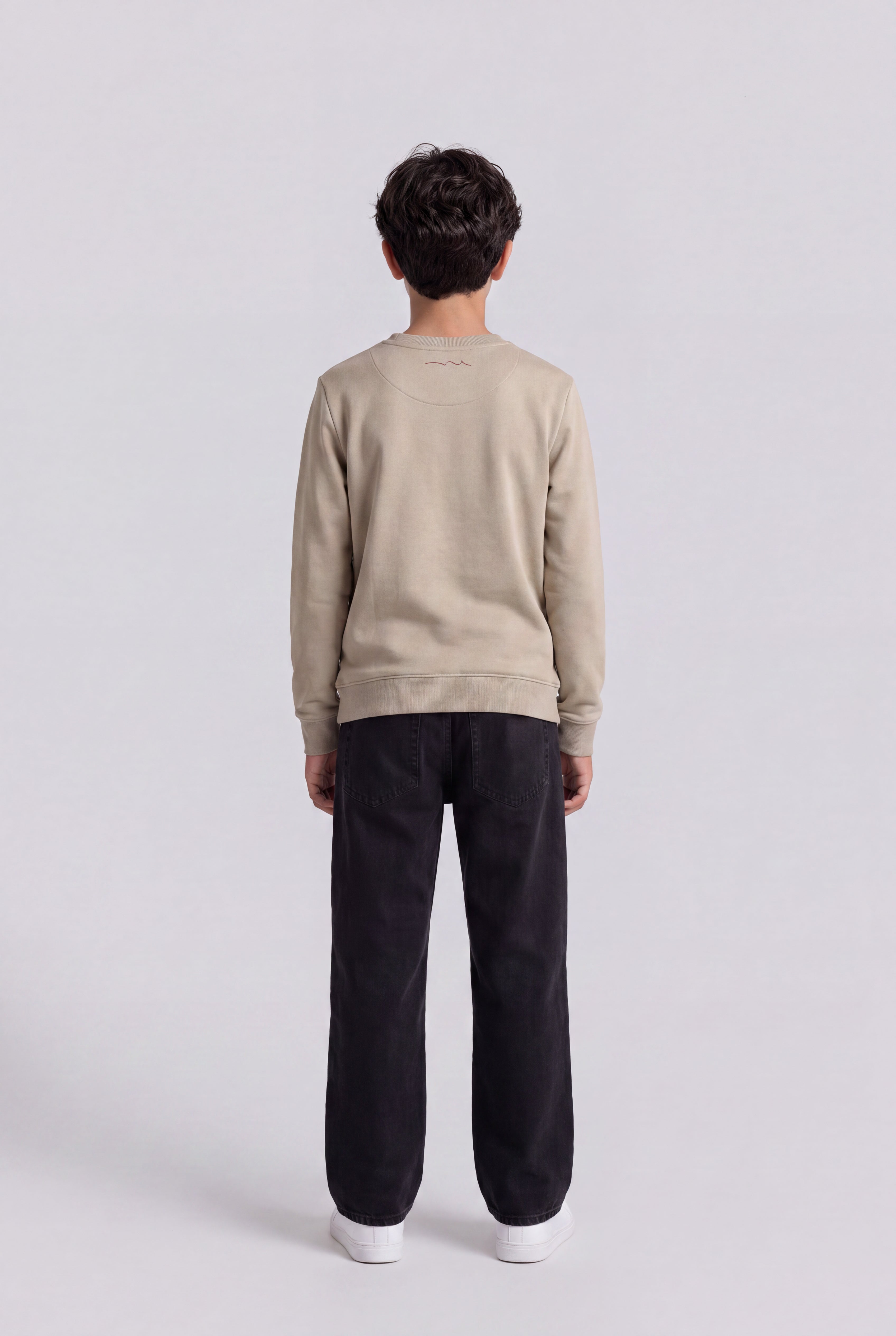 Teddy Smith S-Nark RC Jr sweat garçon kaki délavé