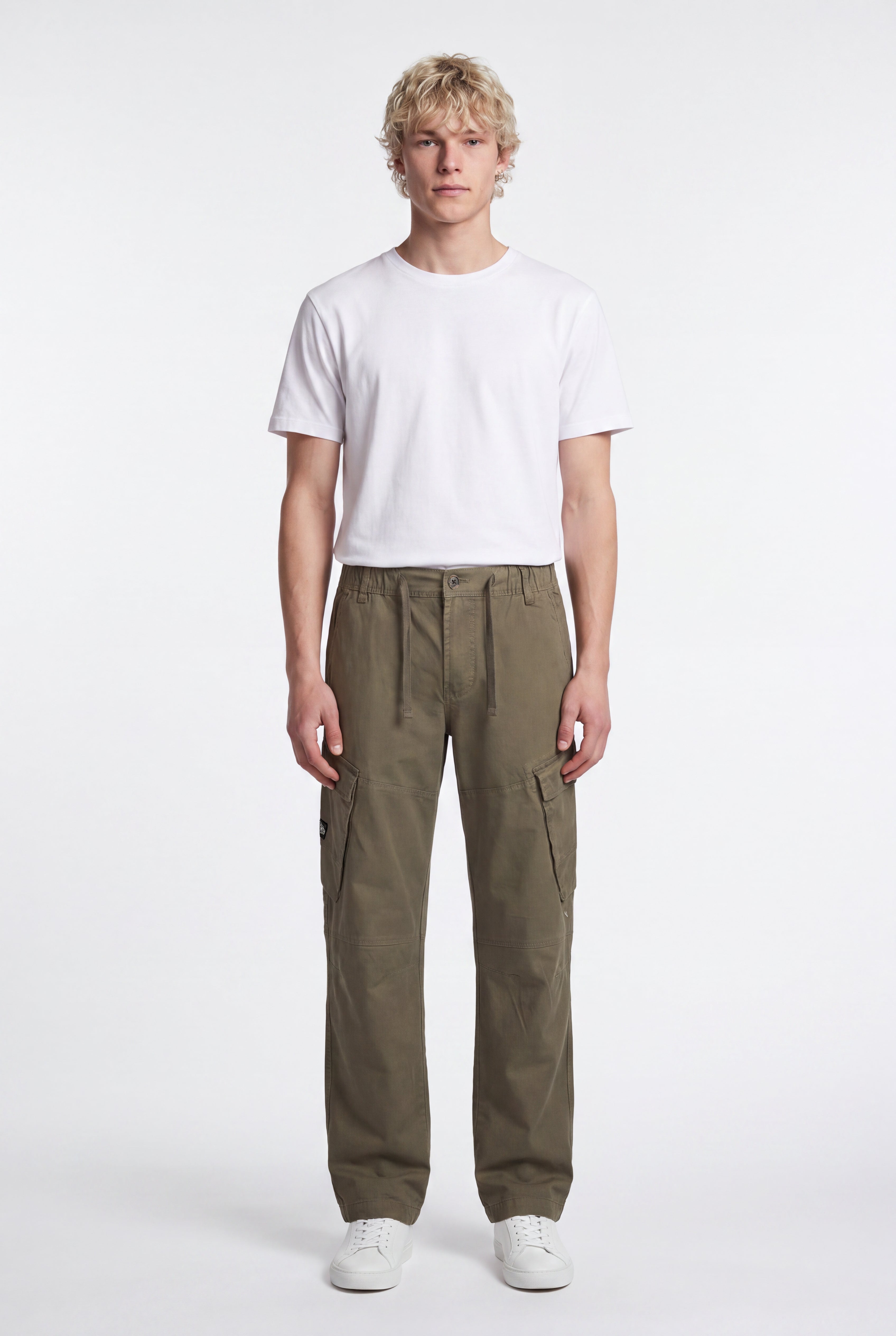 TEDDY SMITH P-MURRAY CARGO pantalon cargo homme kaki
