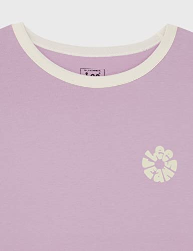 Lee T-shirt graphique rétréci femme mousseline