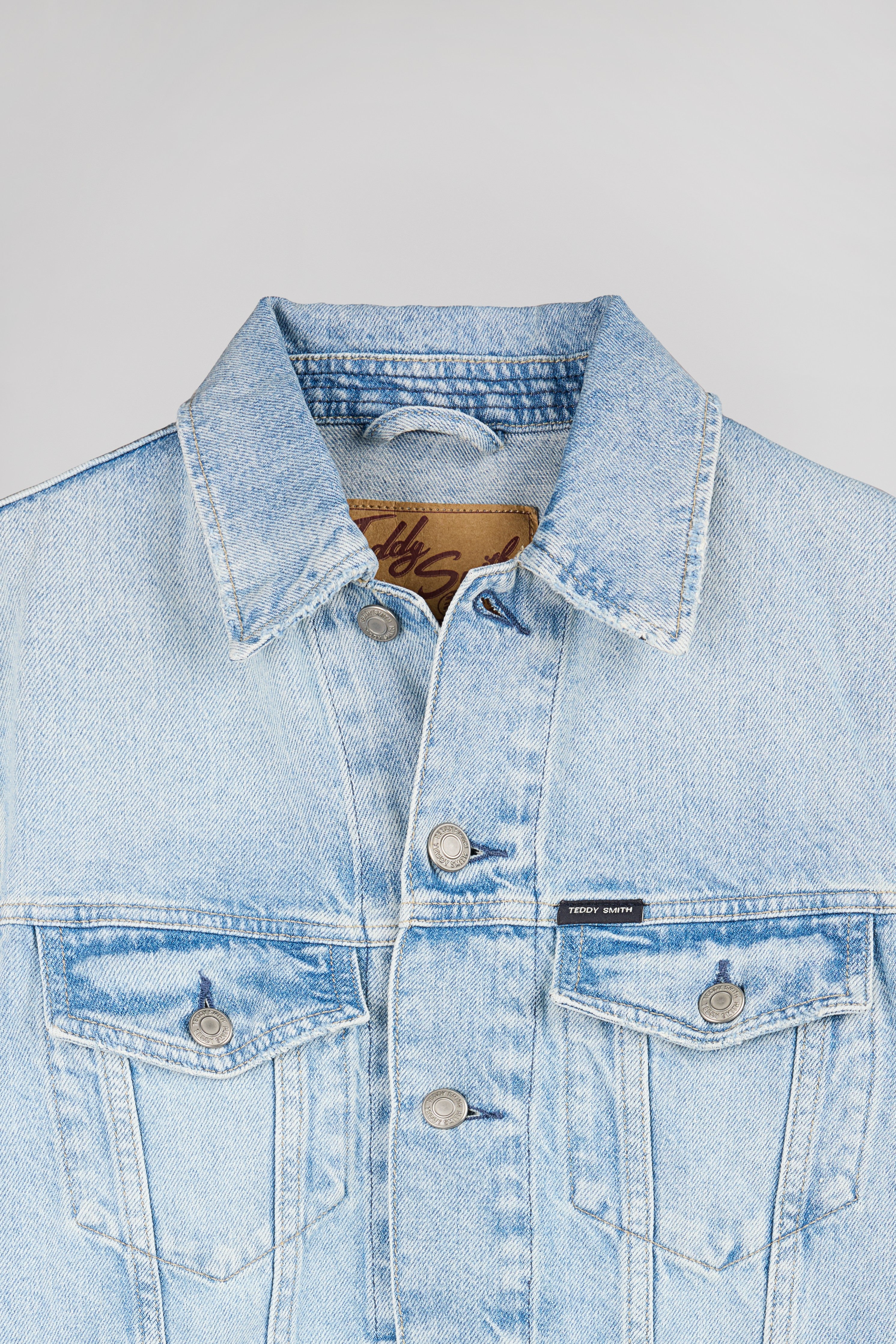 Teddy Smith Randall Fripp Destroy veste denim homme