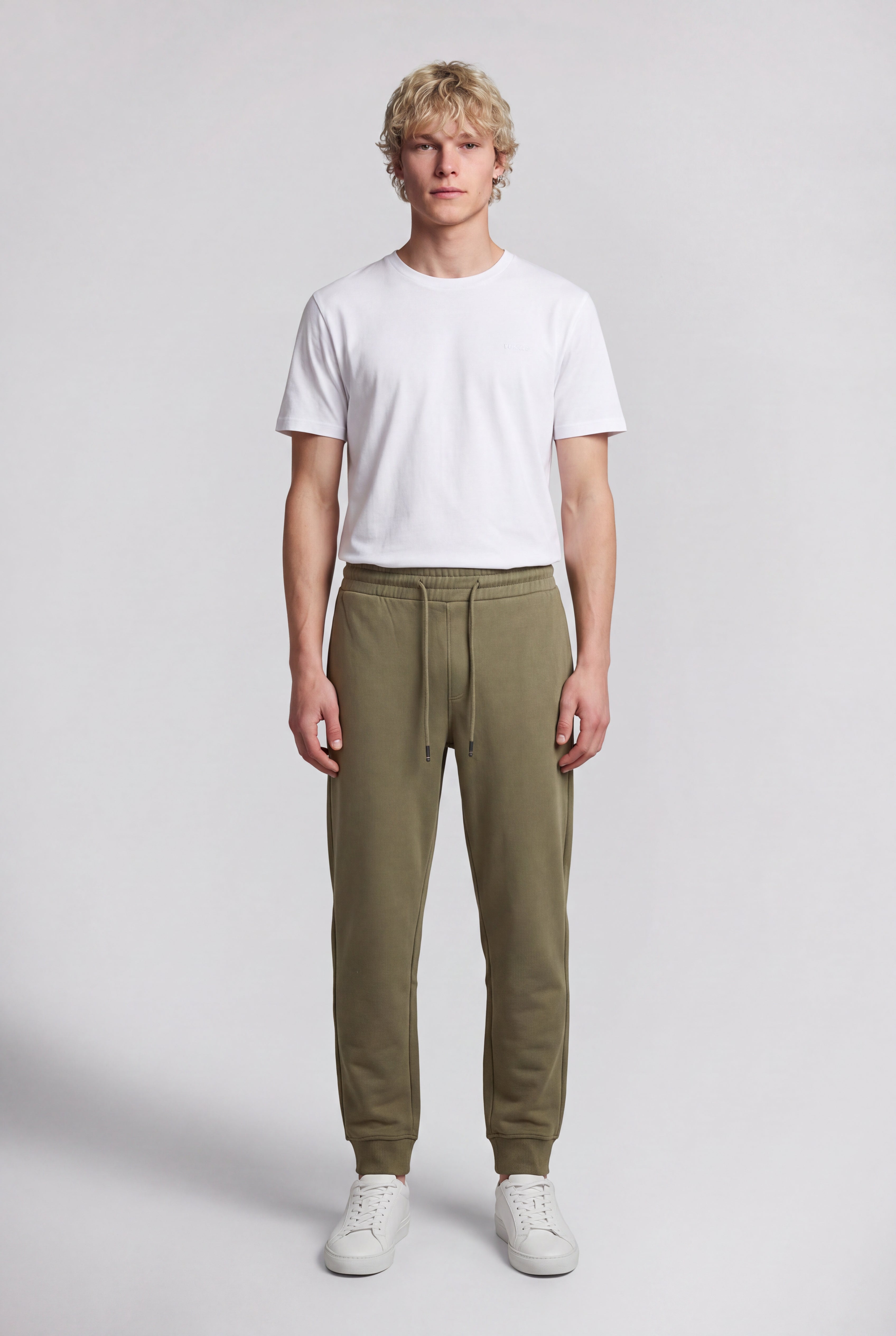 Teddy Smith P-NARKY jogging dusty kaki molleton regular slim